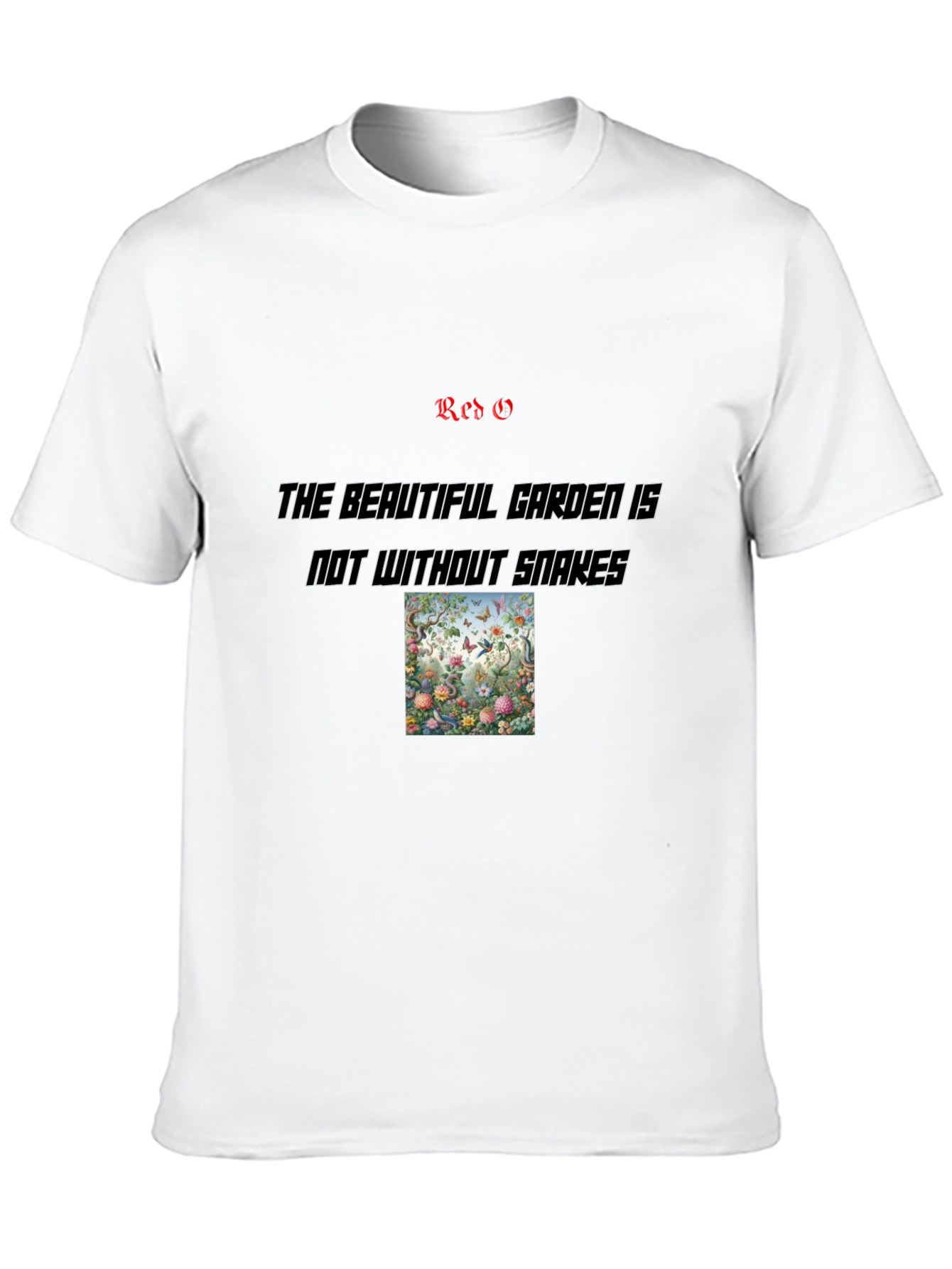Red G Garden Snake T-Shirt