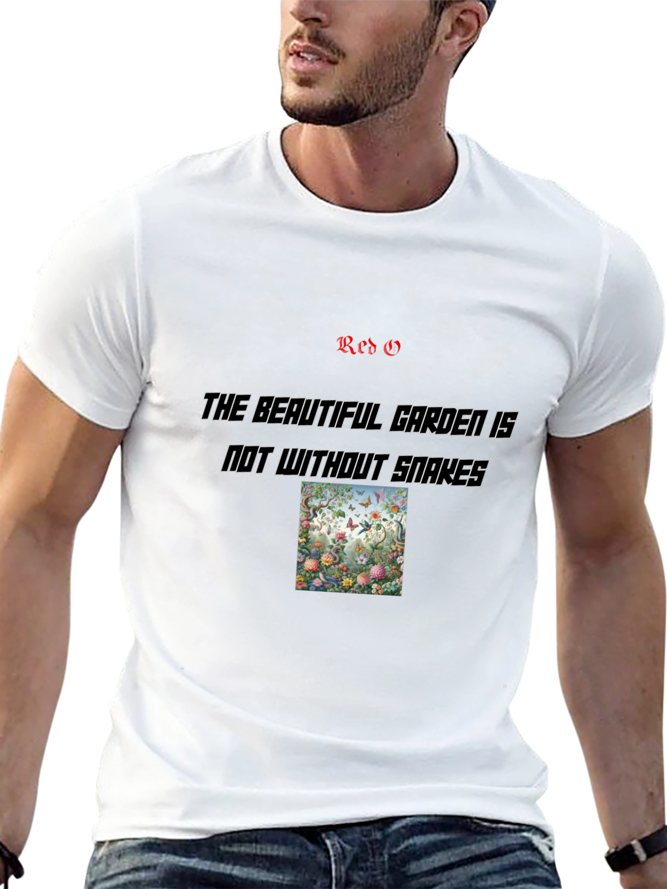 Red G Garden Snake T-Shirt