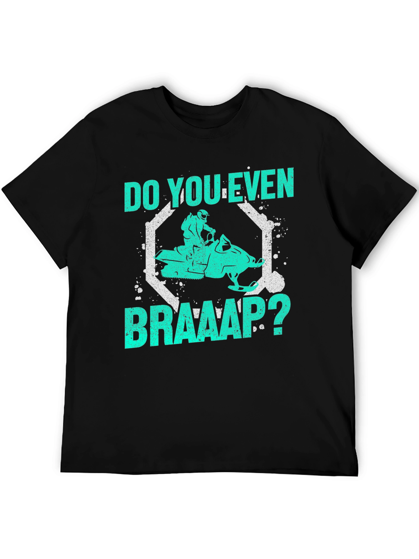 Do You Even Braaap? Mens Black Graphic Tee