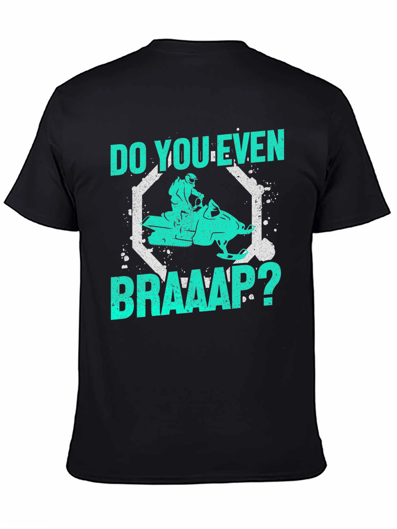 Do You Even Braaap? Mens Black Graphic Tee