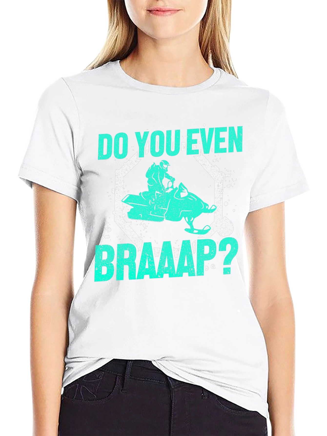 Do You Even Braaap? Mens Black Graphic Tee