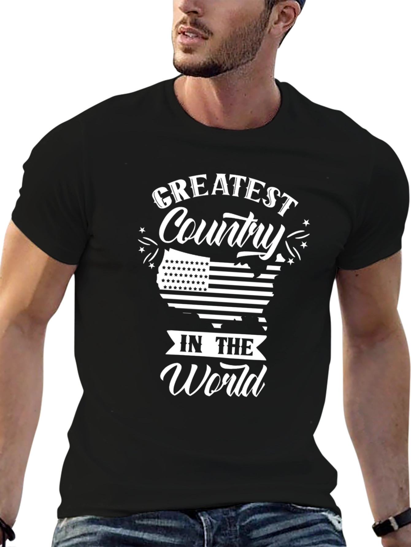 Greatest Country USA Flag T-Shirt