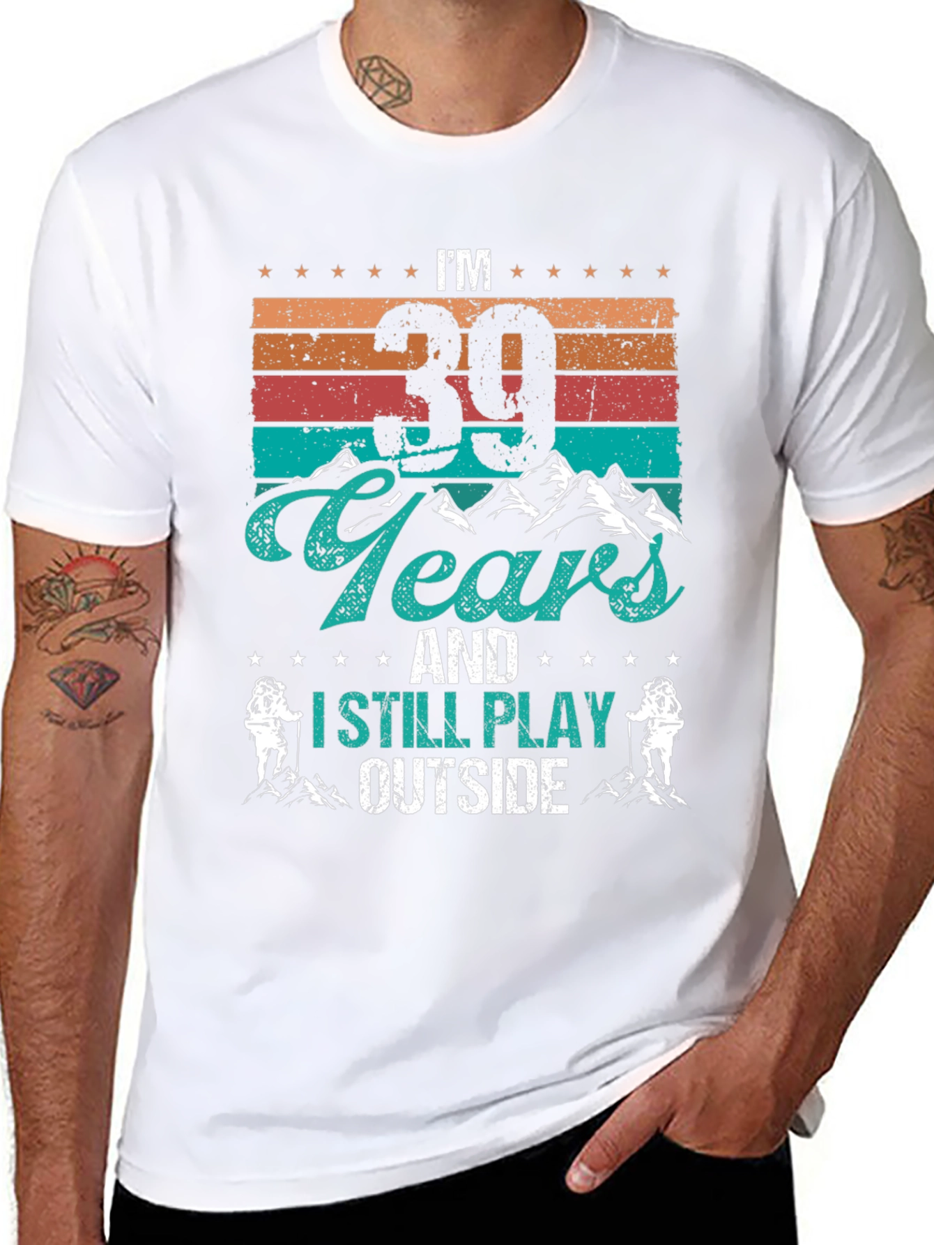 Im 39 Years Old Hiking Graphic Tee