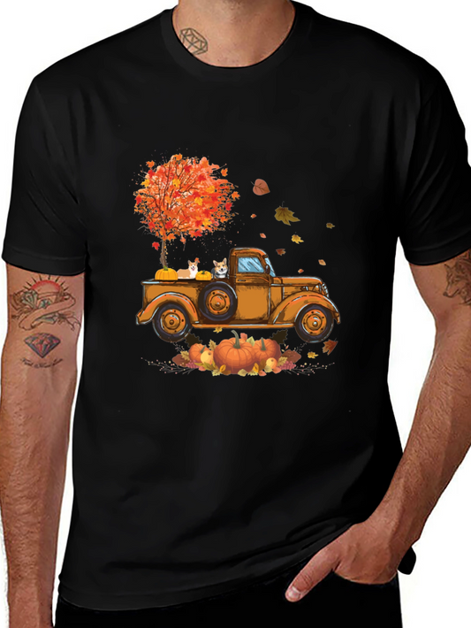 Fall Harvest Truck T-Shirt