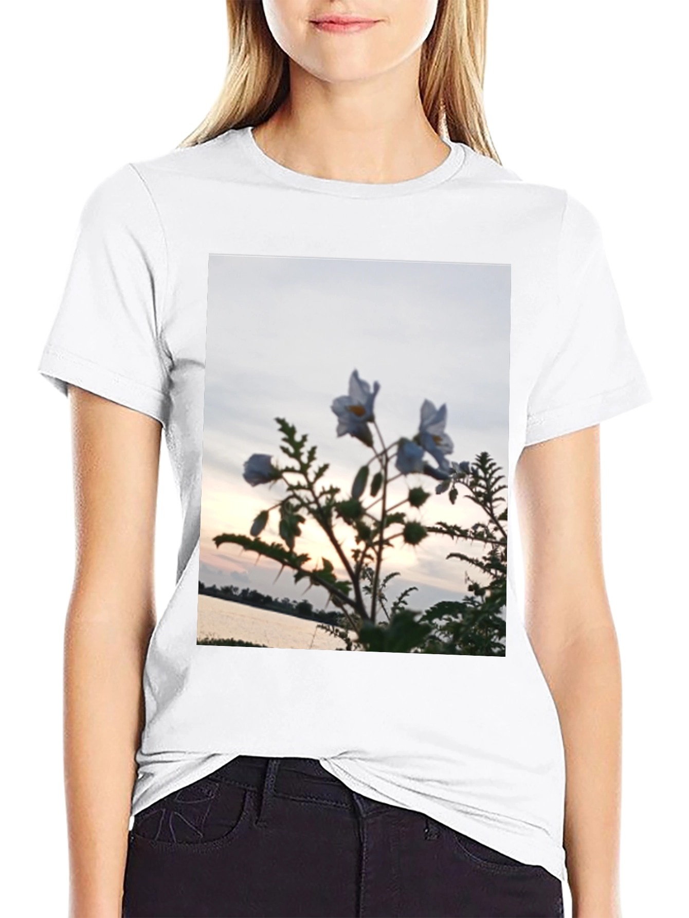 Floral Sunset T-Shirt