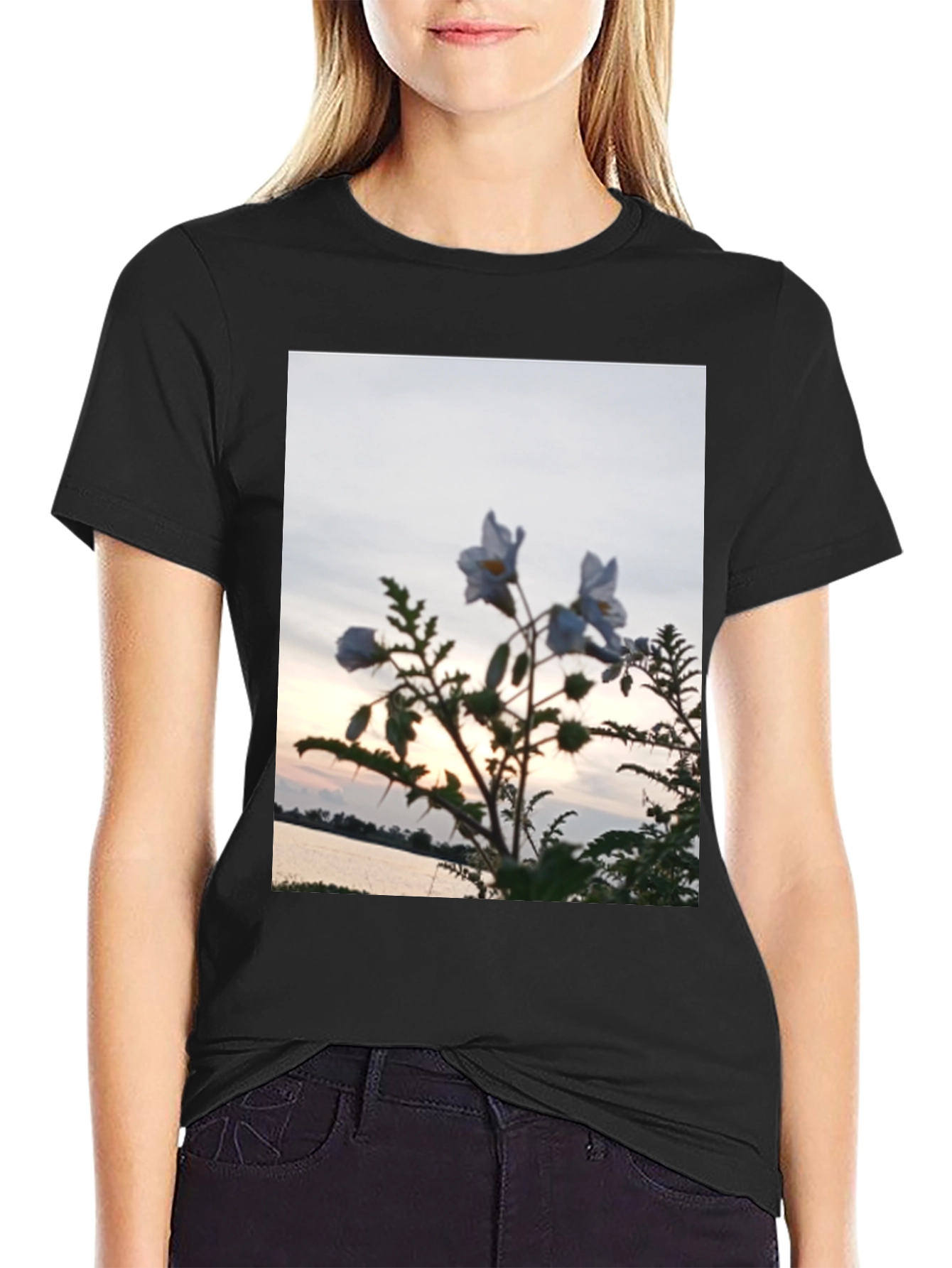 Floral Sunset T-Shirt