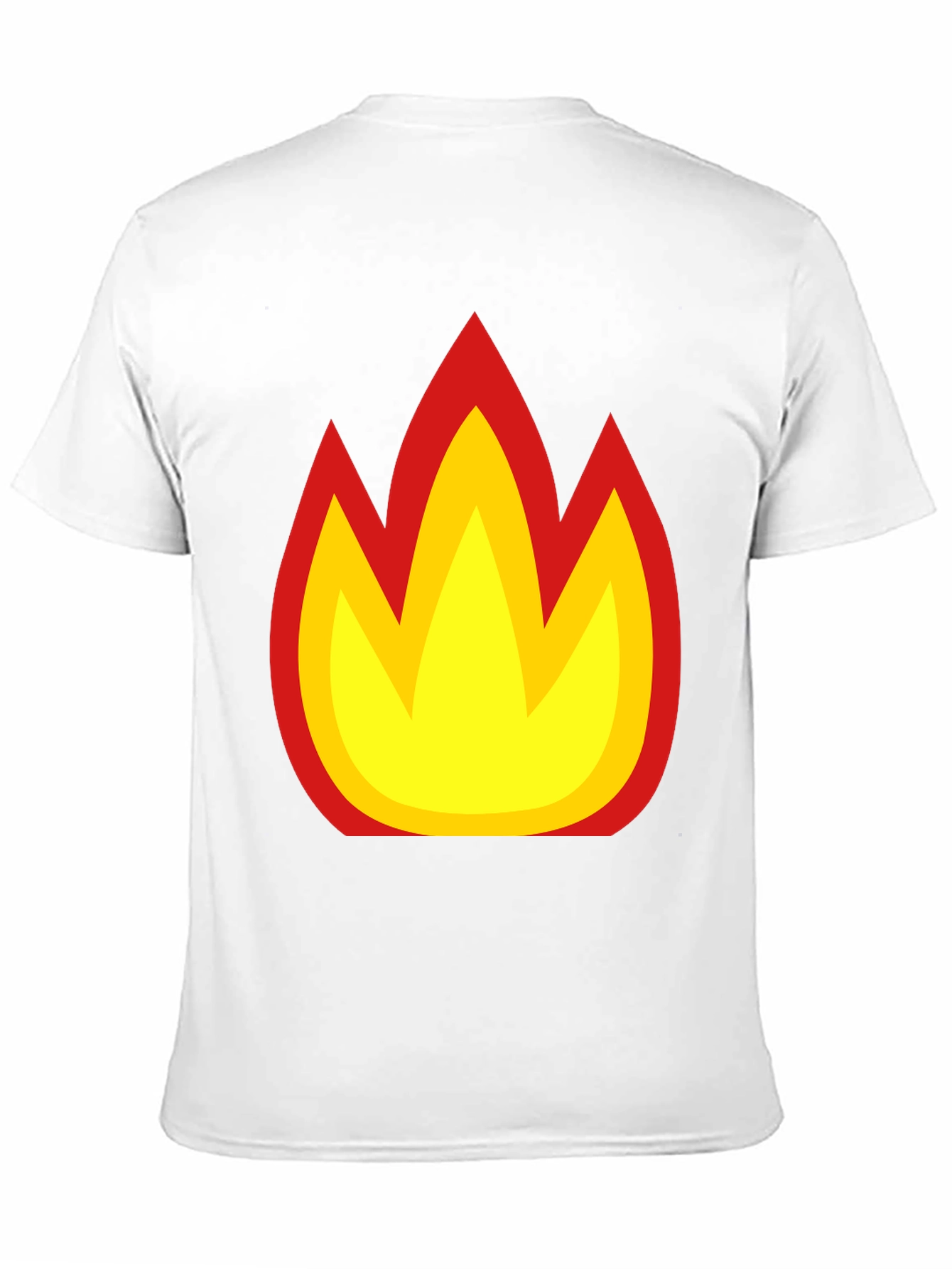 Flame Graphic Black T-Shirt - Bold & Stylish