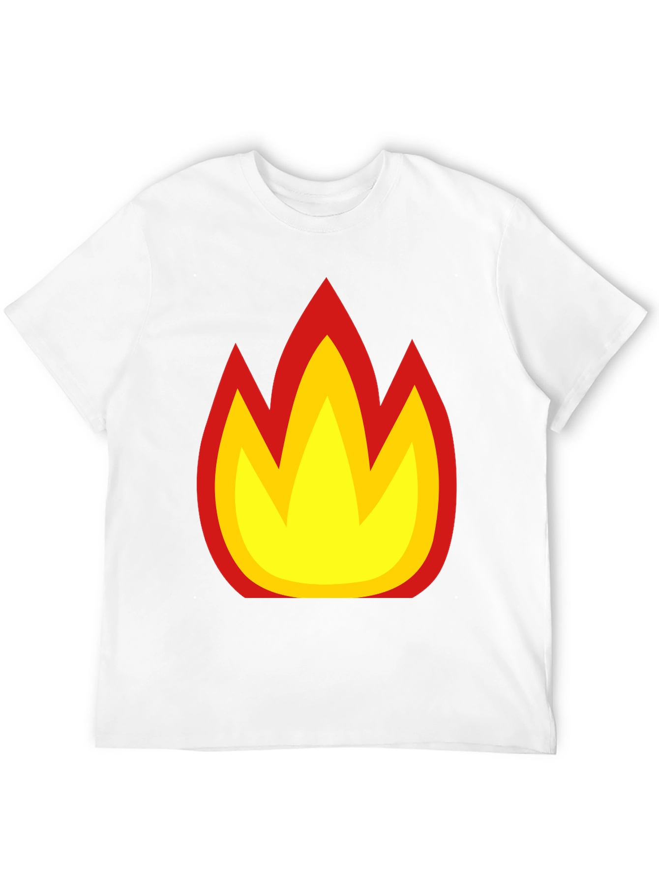 Flame Graphic Black T-Shirt - Bold & Stylish