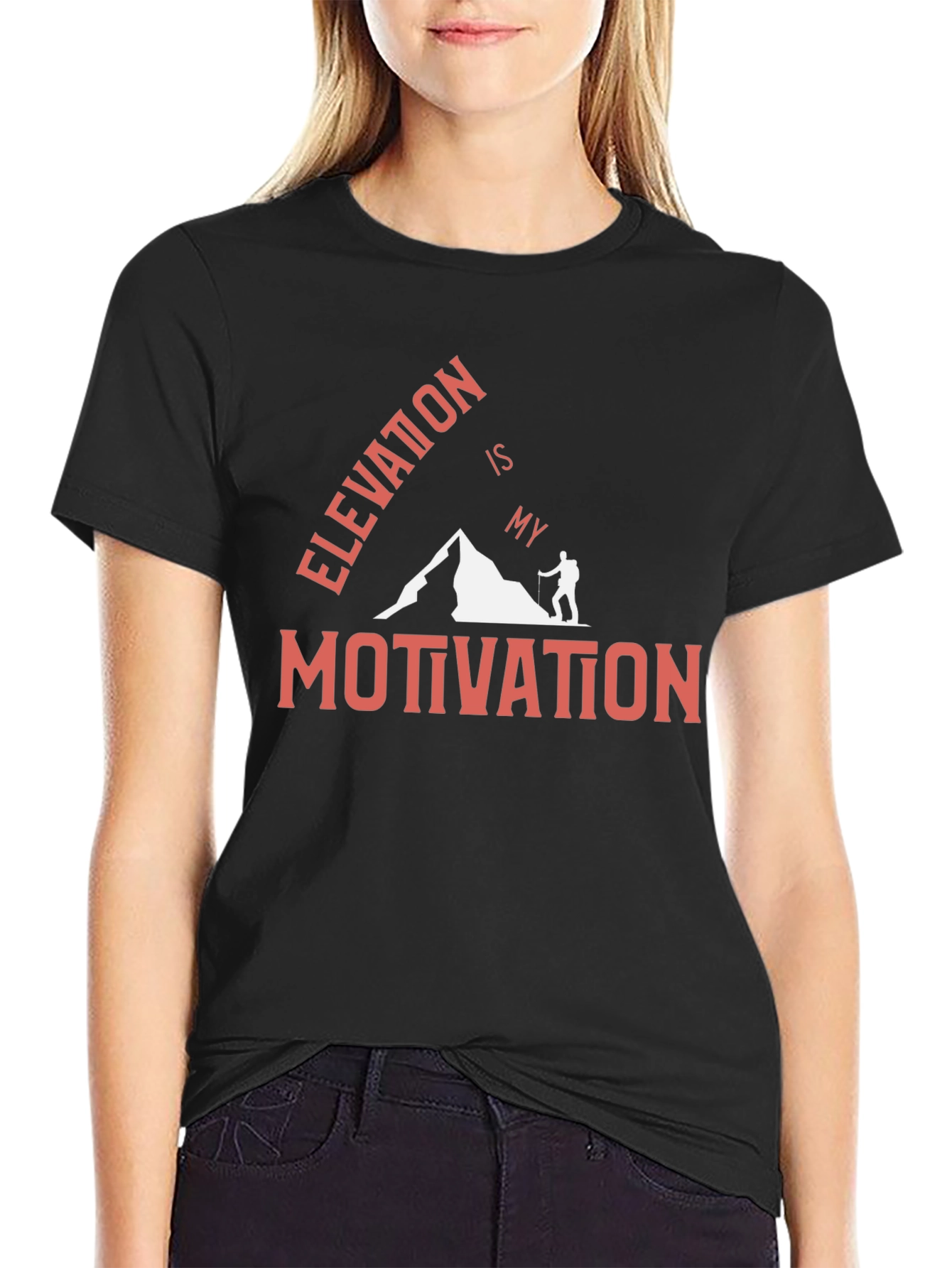 Elevation is My Motivation Graphic T-Shirt
