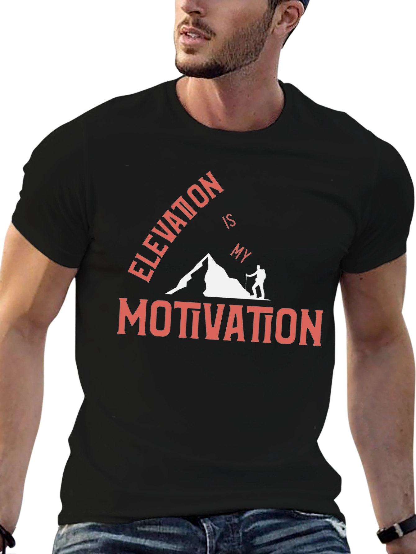 Elevation is My Motivation Graphic T-Shirt