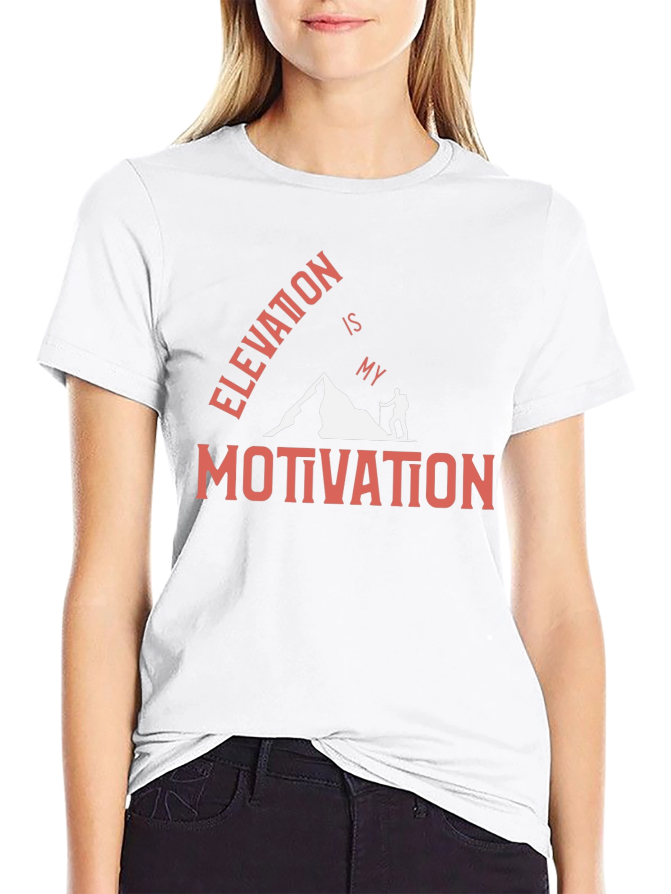 Elevation is My Motivation Graphic T-Shirt