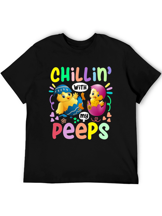 Chillin With My Peeps Easter T-Shirt