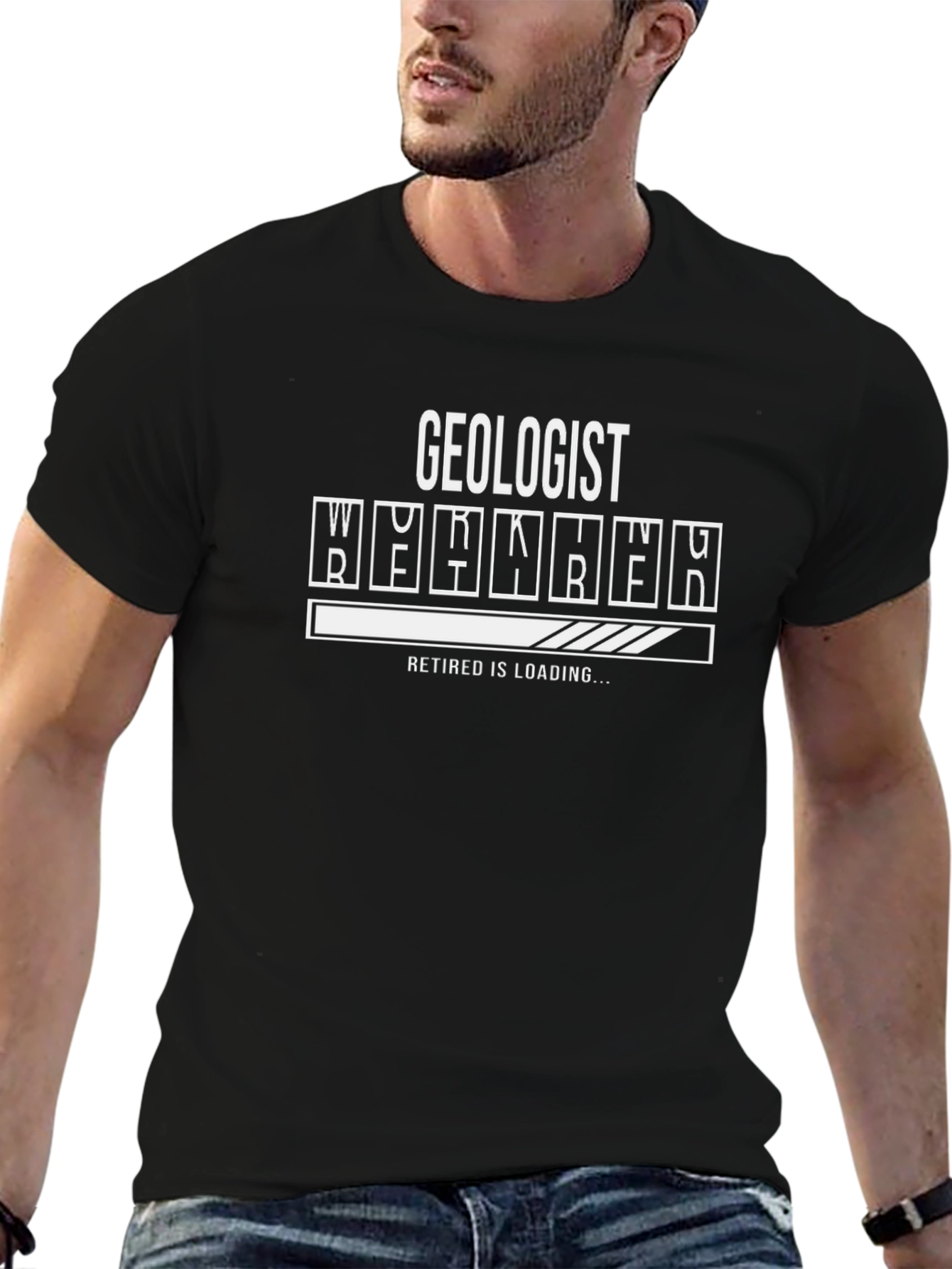 Geologist Retired Loading Funny T-Shirt