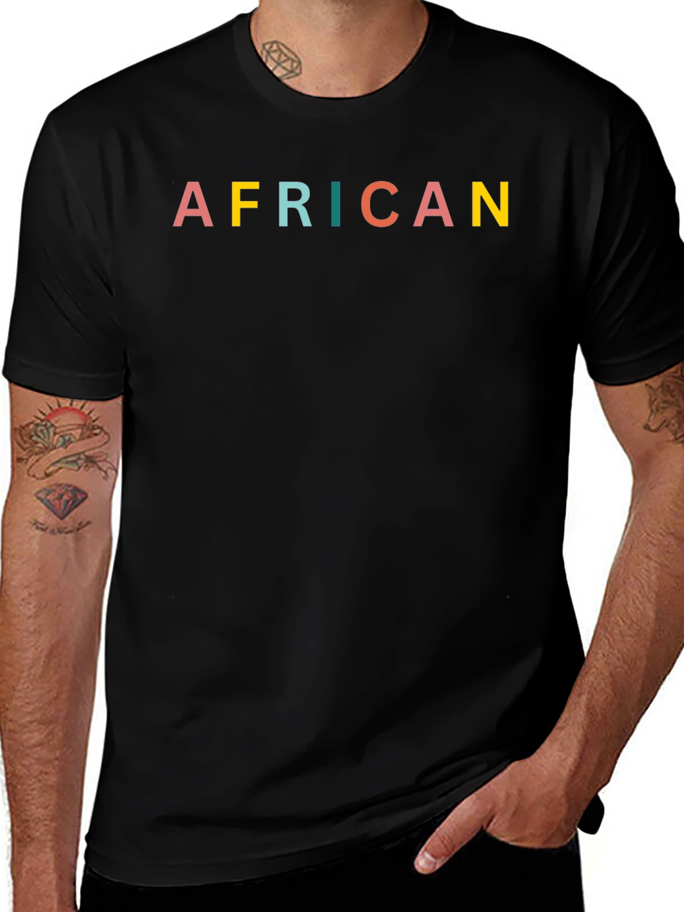 Mens African T-Shirt - Stylish & Unique
