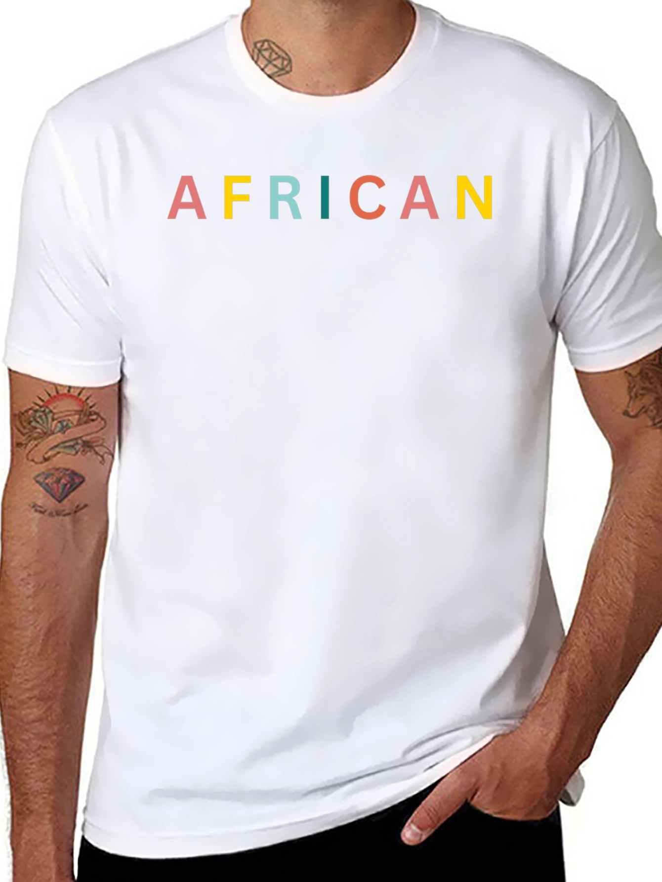 Mens African T-Shirt - Stylish & Unique