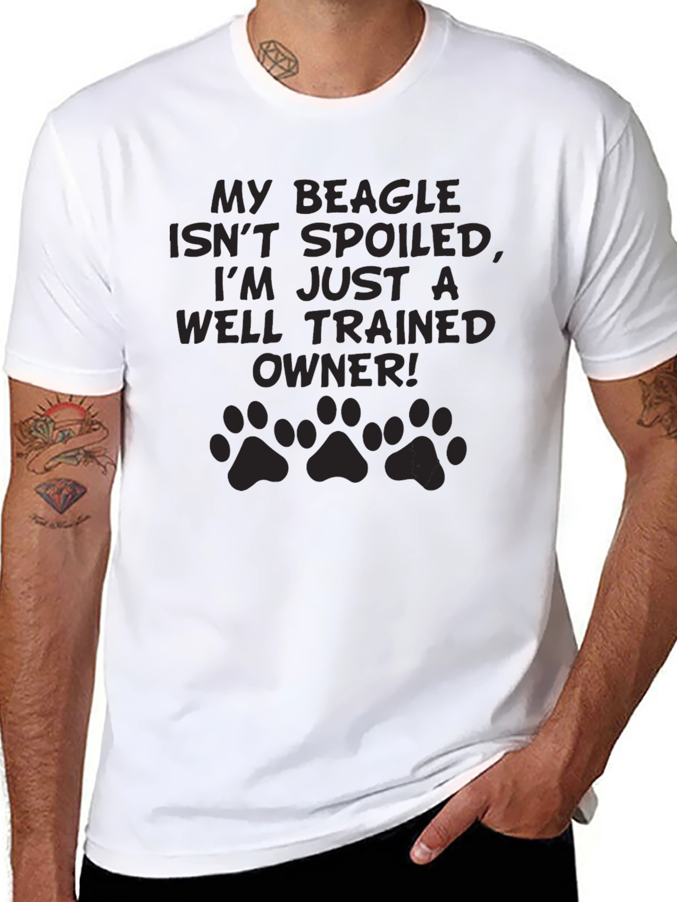 My Beagle Isnt Spoiled T-Shirt