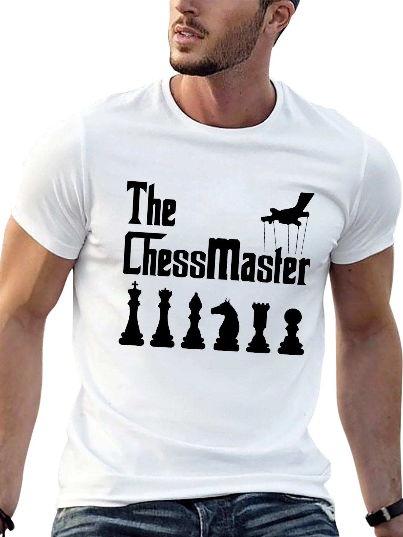 The Chessmaster Graphic T-Shirt - Strategy & Style