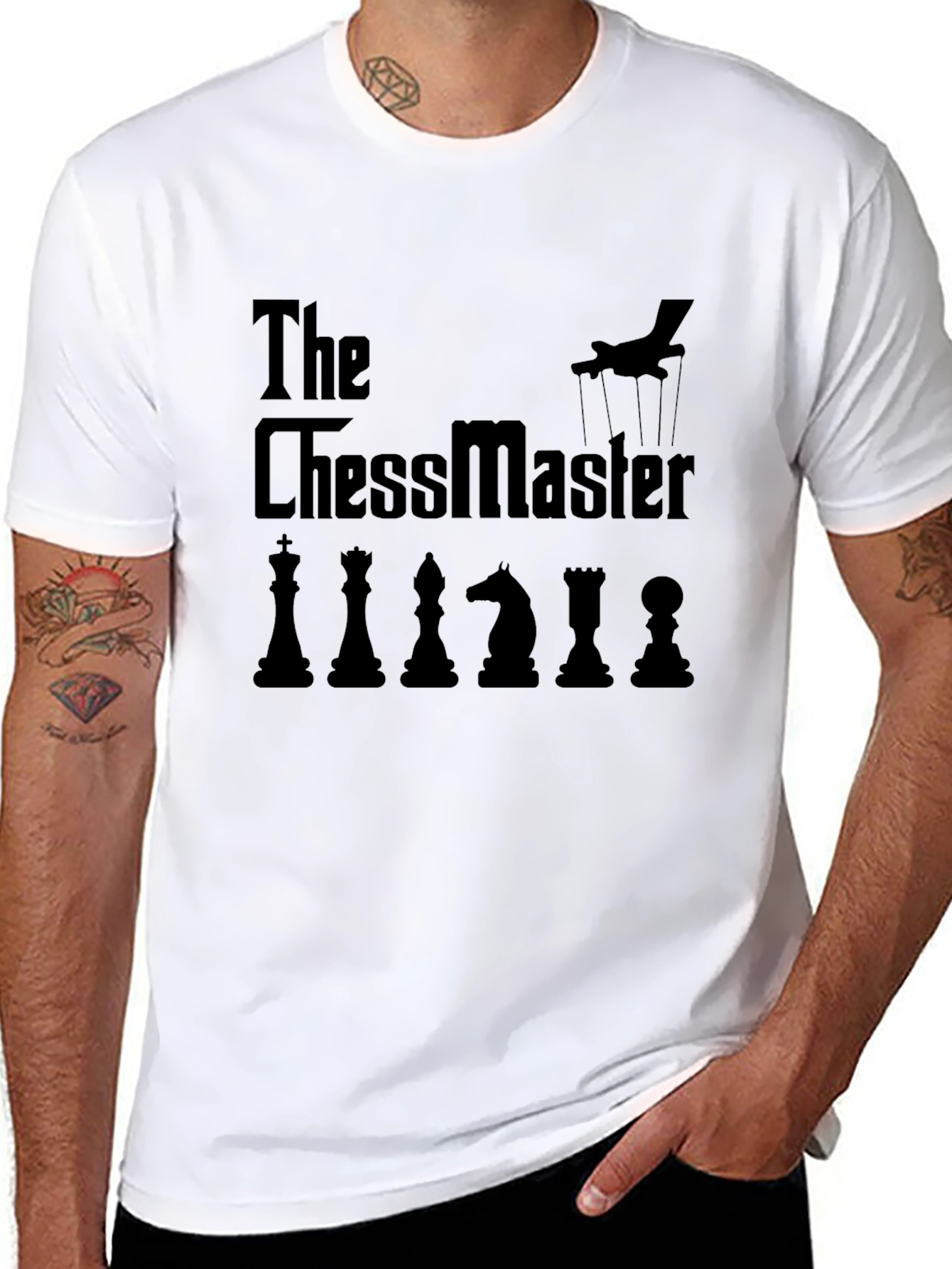 The Chessmaster Graphic T-Shirt - Strategy & Style