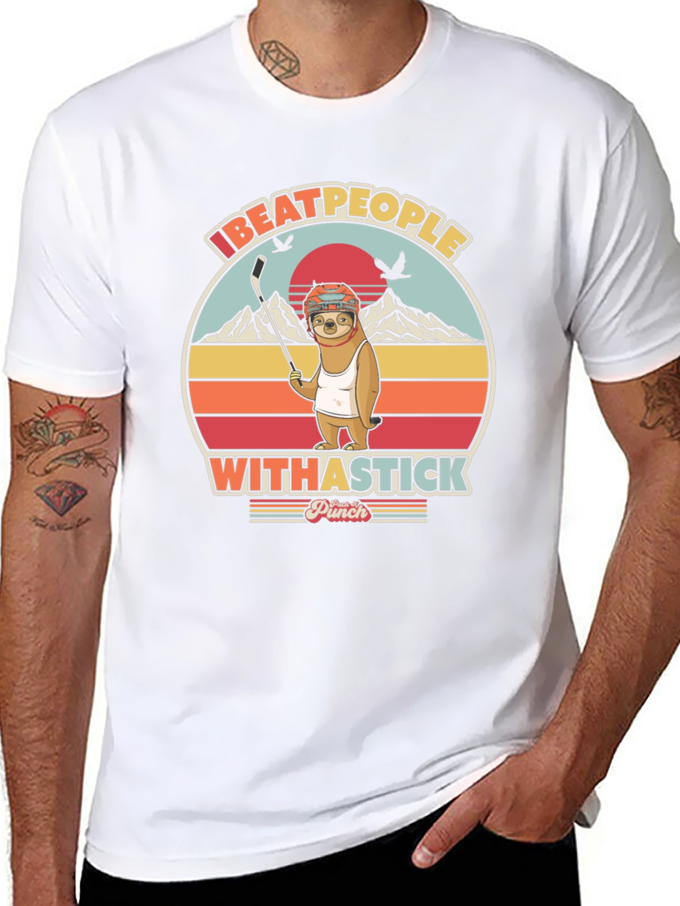I Beat People With A Stick T-Shirt