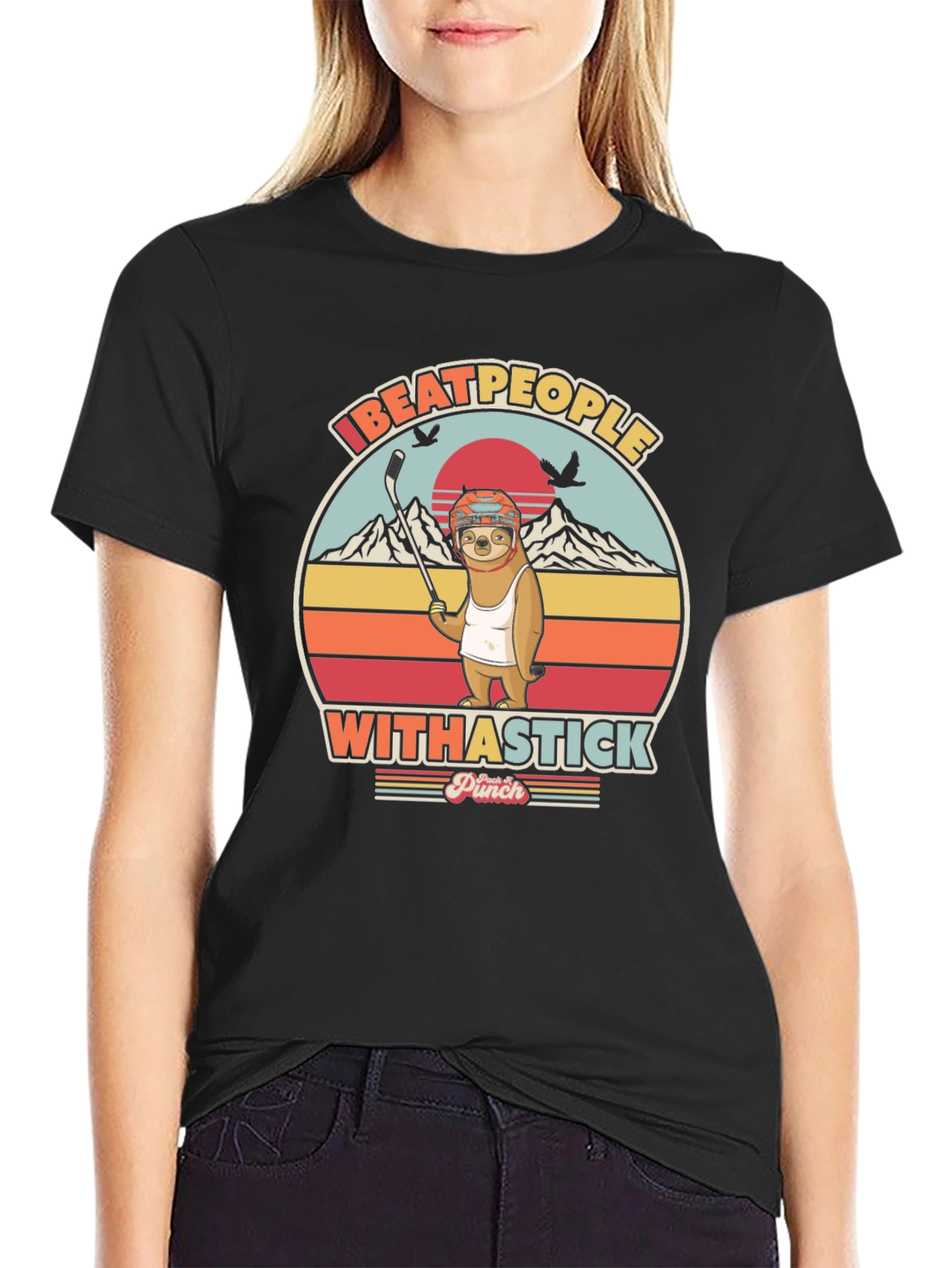 I Beat People With A Stick T-Shirt