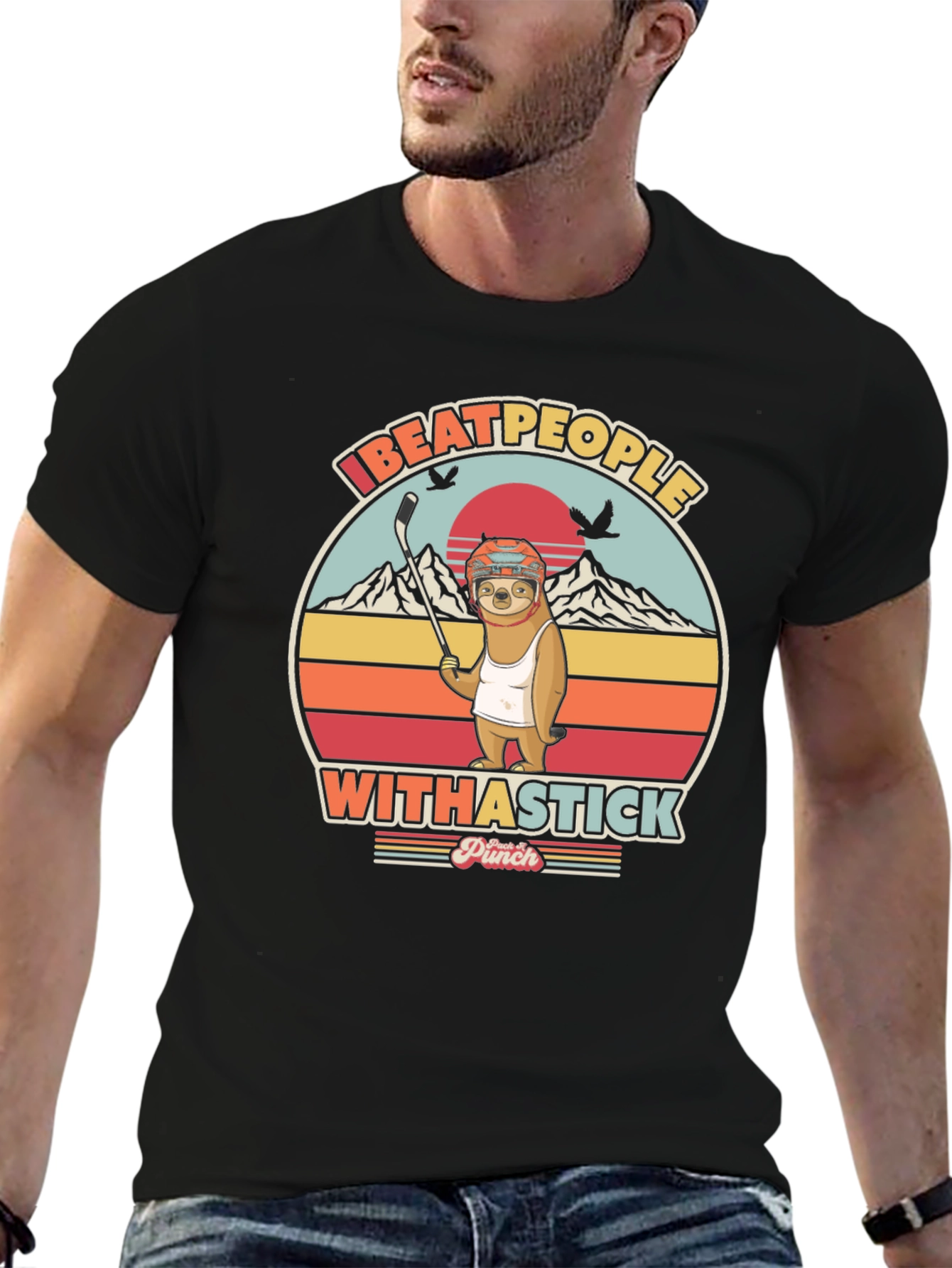 I Beat People With A Stick T-Shirt