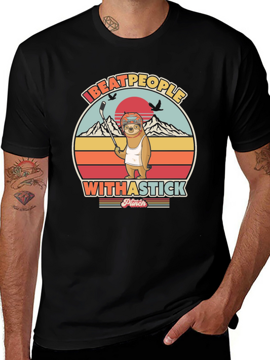 I Beat People With A Stick T-Shirt