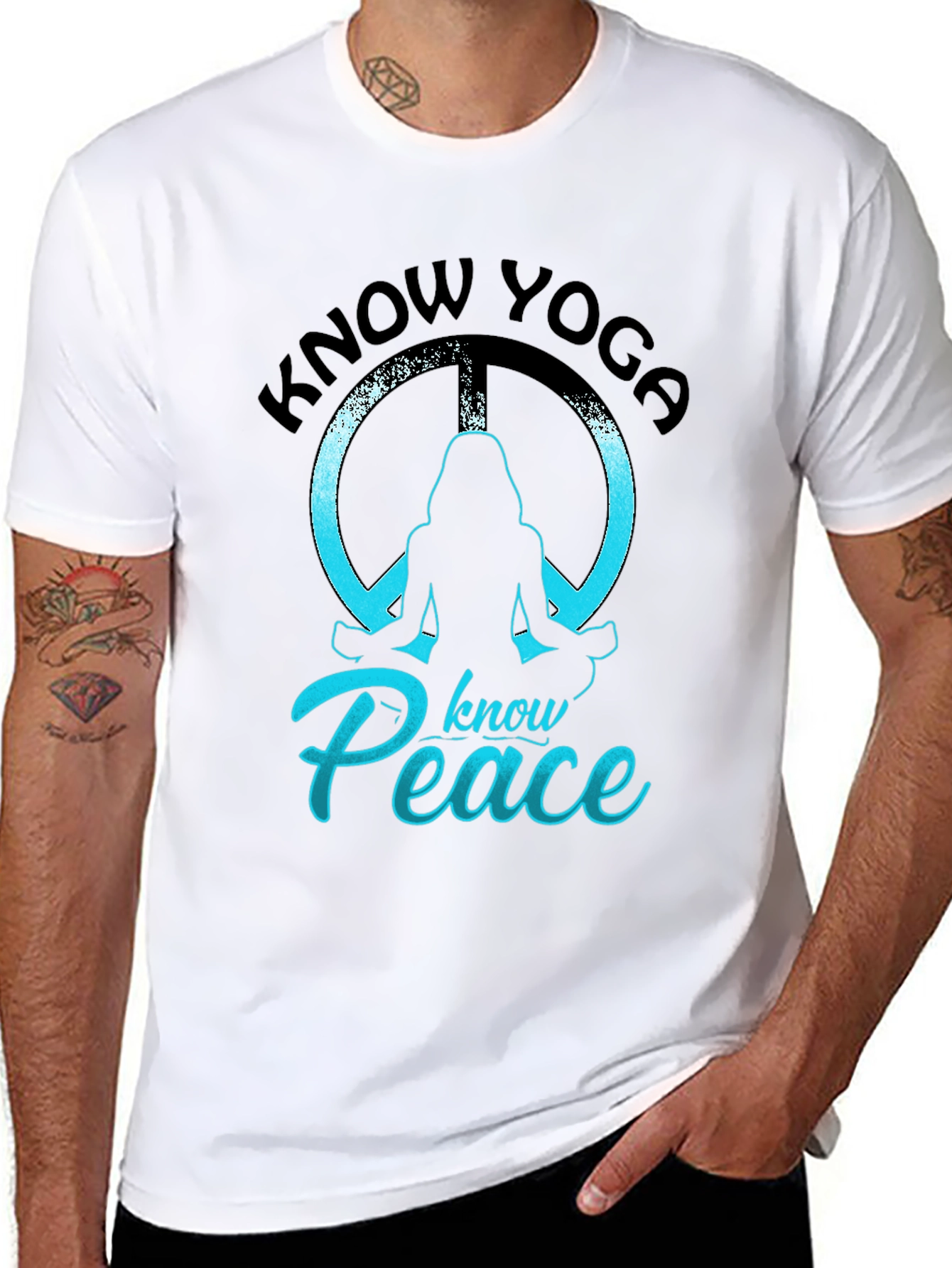 Know Yoga Know Peace Graphic Tee