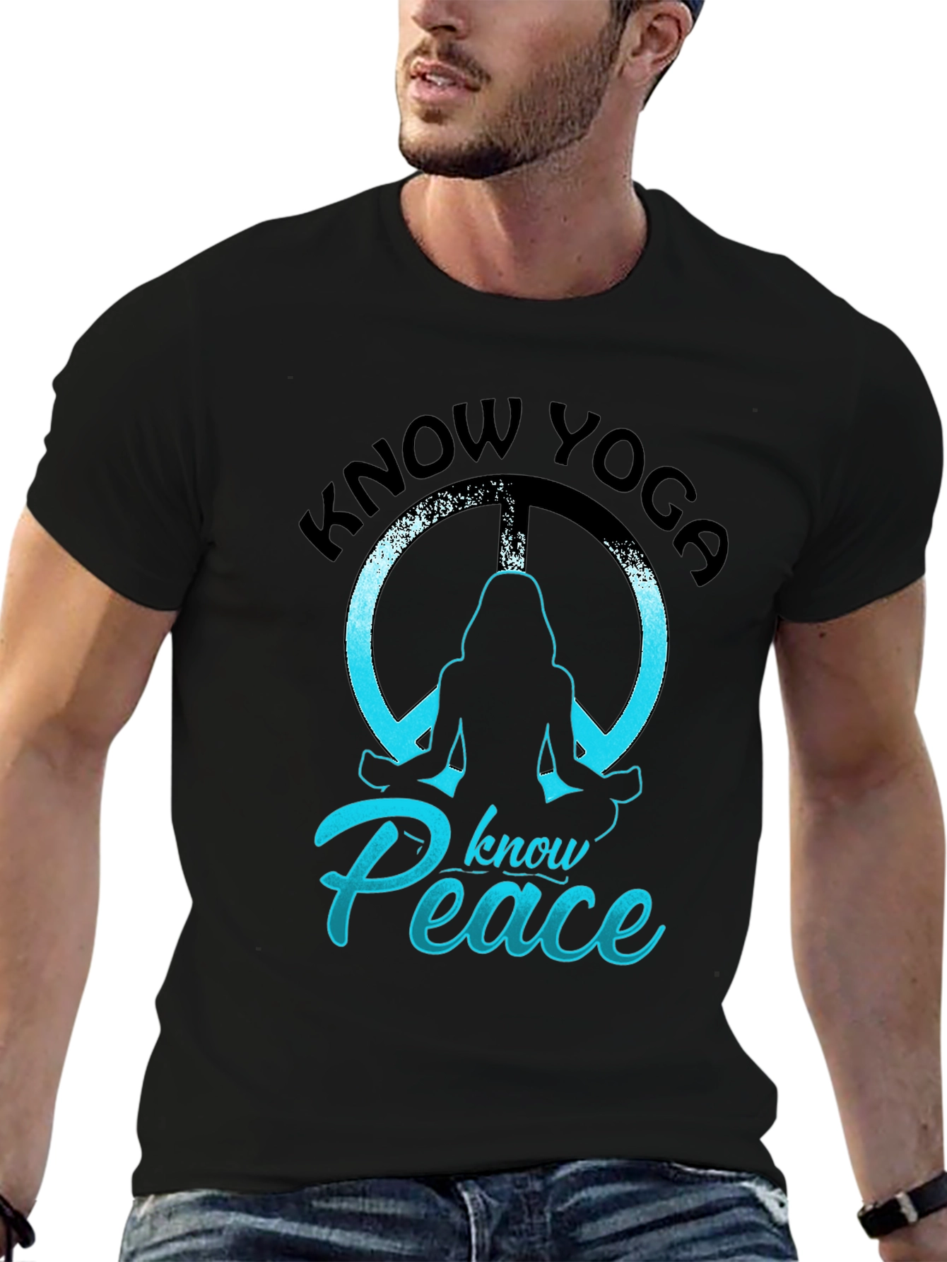 Know Yoga Know Peace Graphic Tee