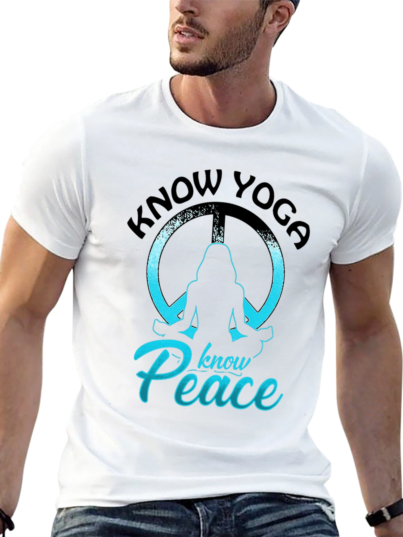 Know Yoga Know Peace Graphic Tee