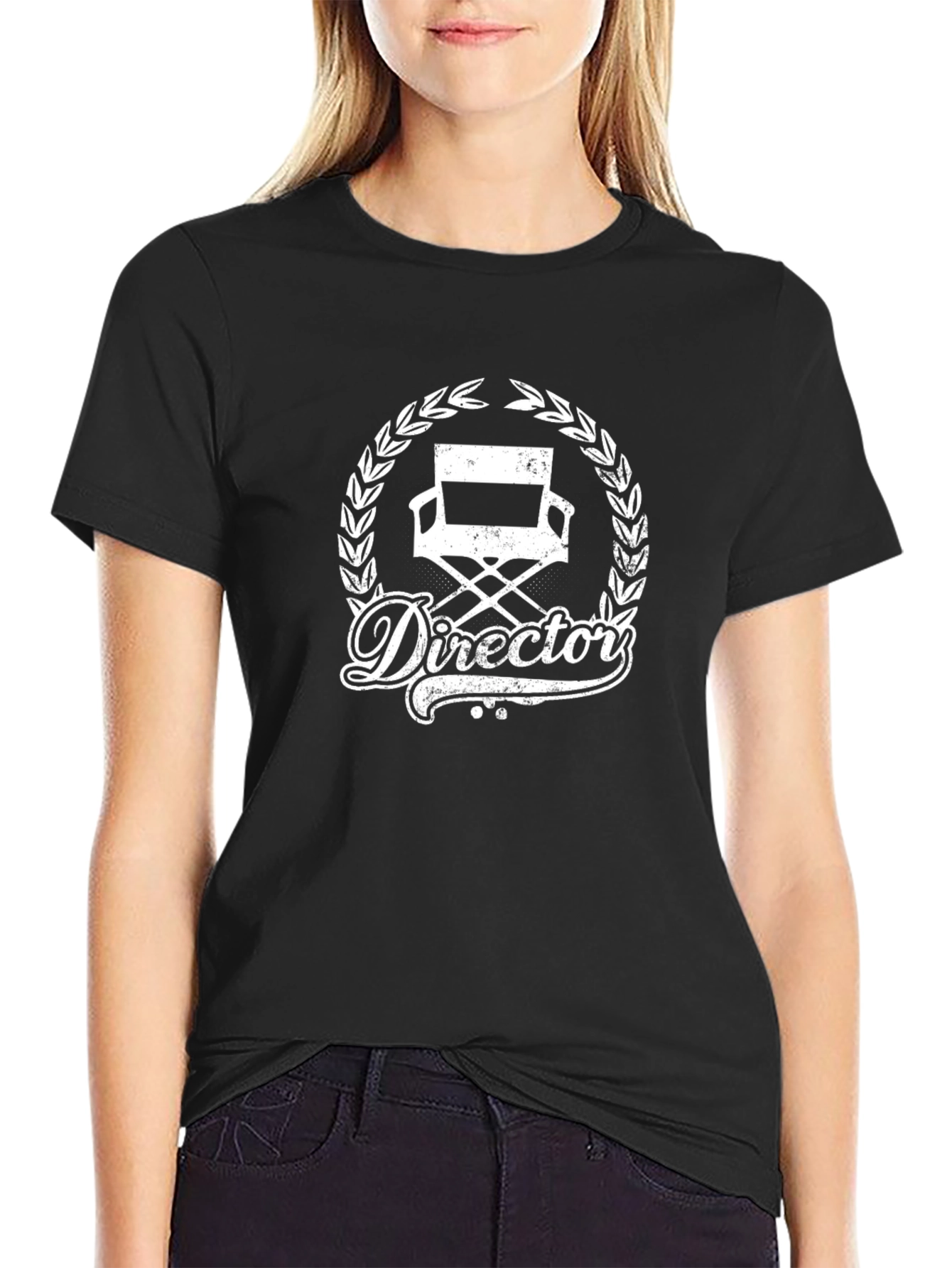 Director Chair Graphic Tee - Film Lovers Gift