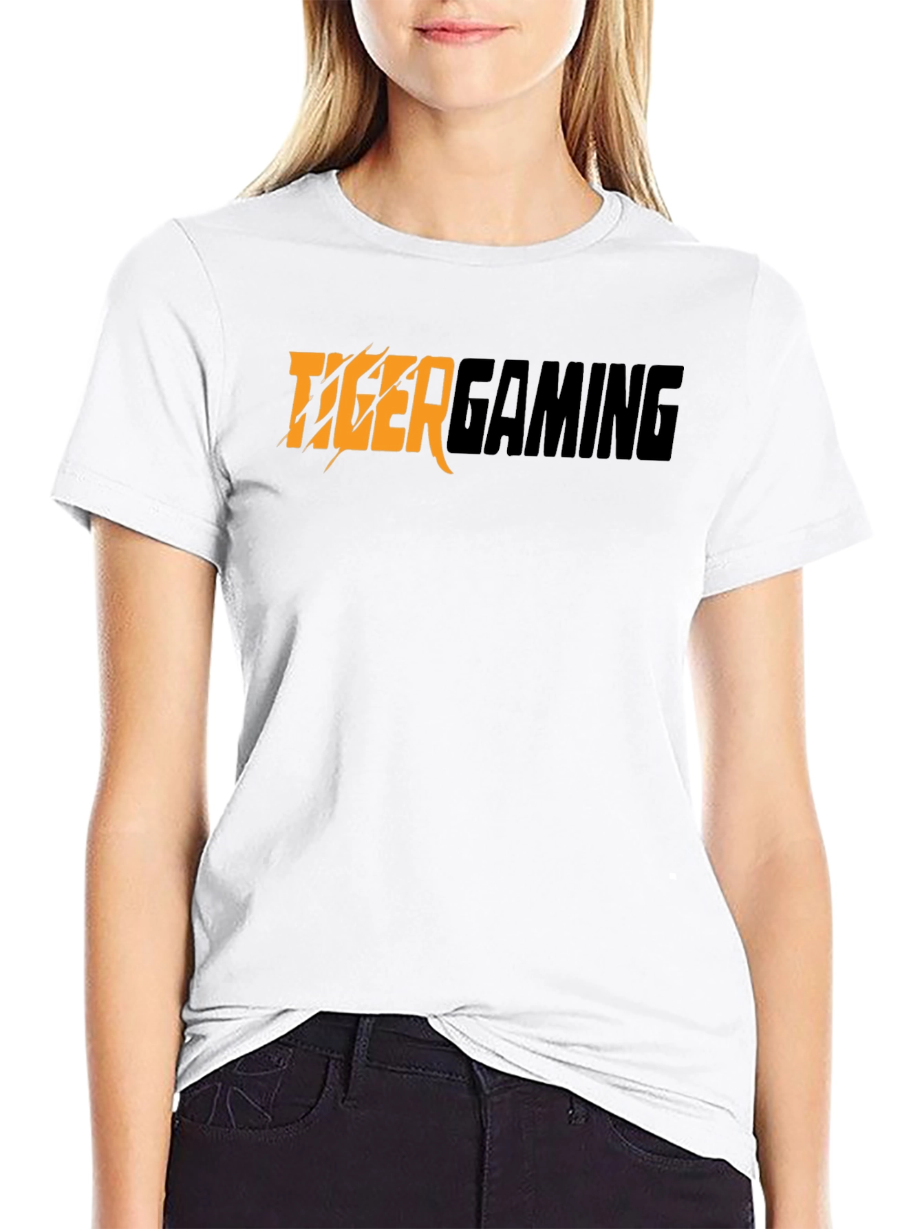 Tiger Gaming Black T-Shirt