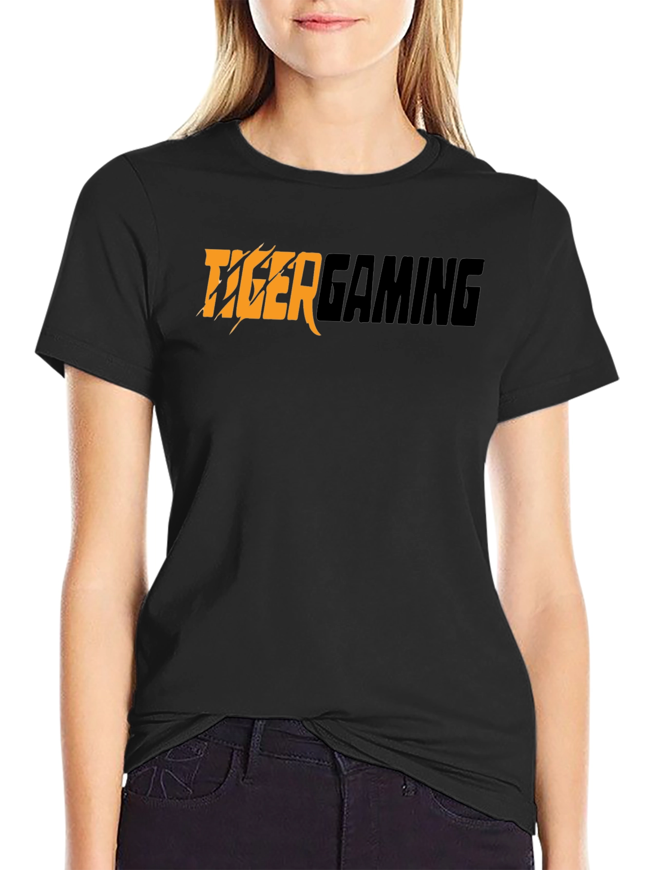 Tiger Gaming Black T-Shirt