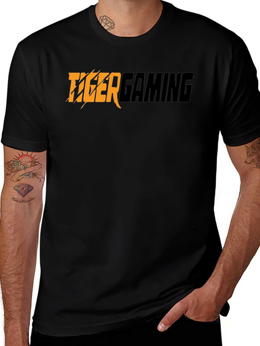 Tiger Gaming Black T-Shirt
