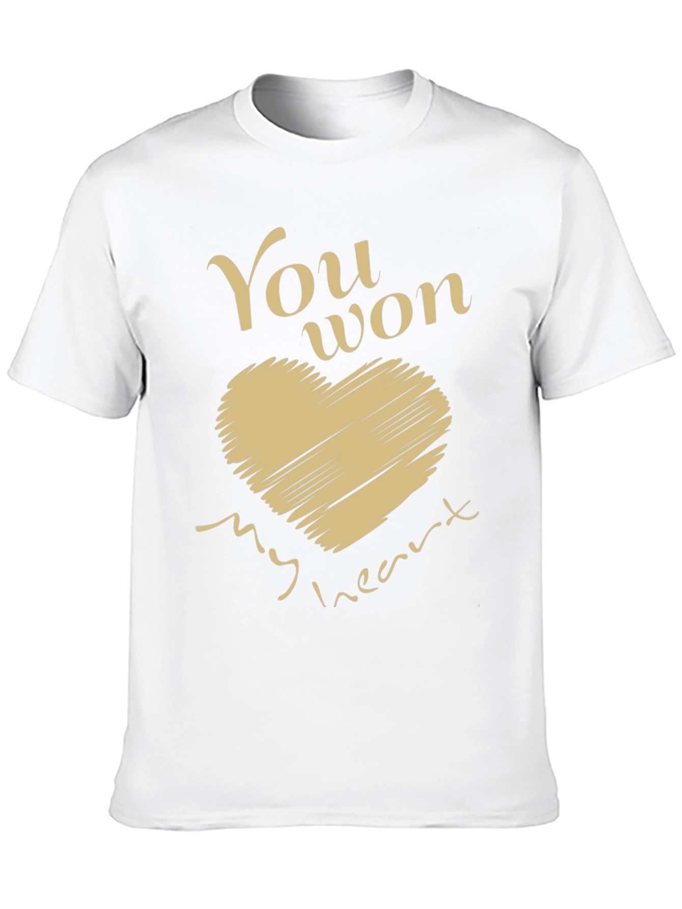 You Won My Heart T-Shirt - Valentines Day Gift