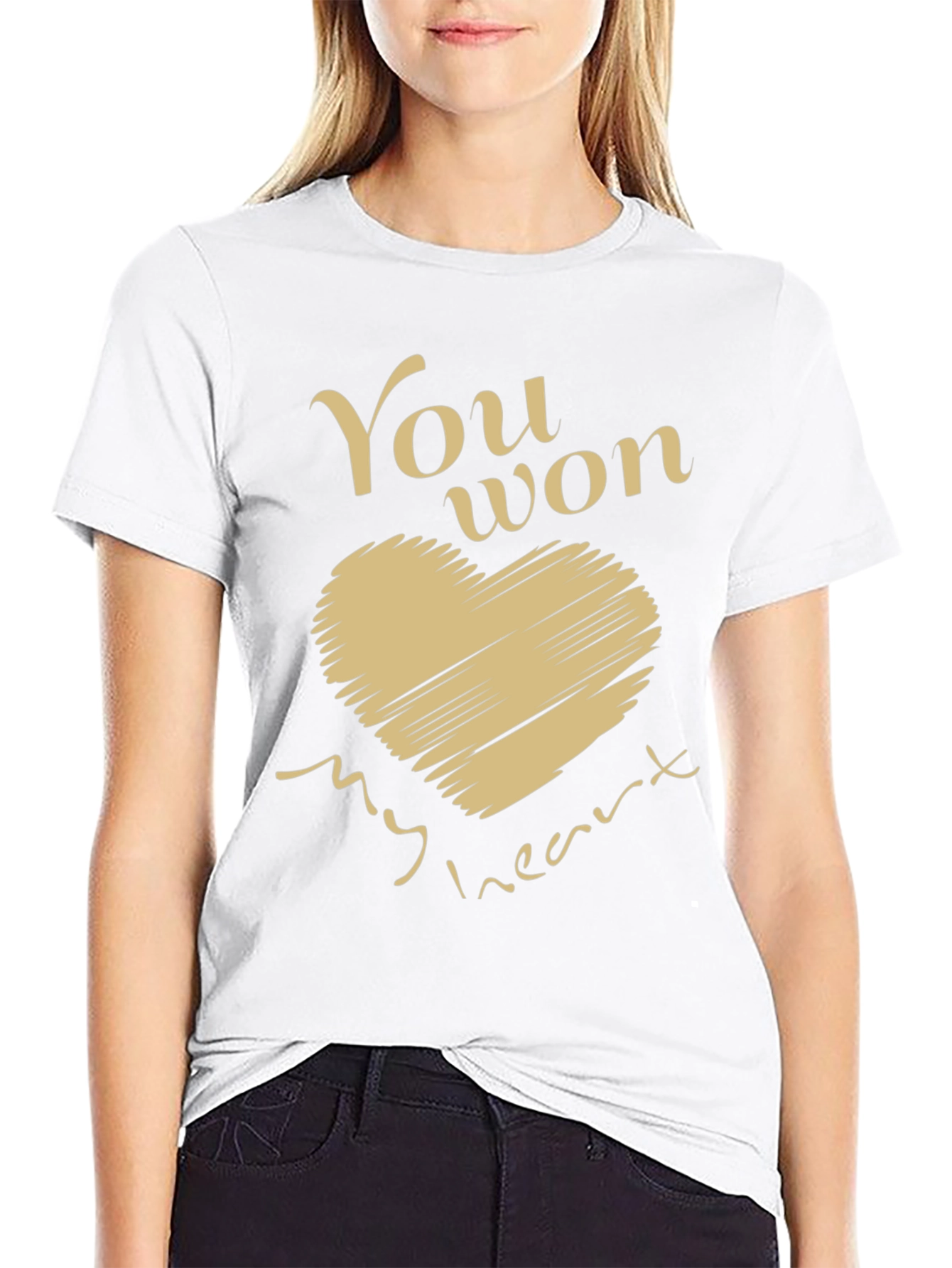 You Won My Heart T-Shirt - Valentines Day Gift