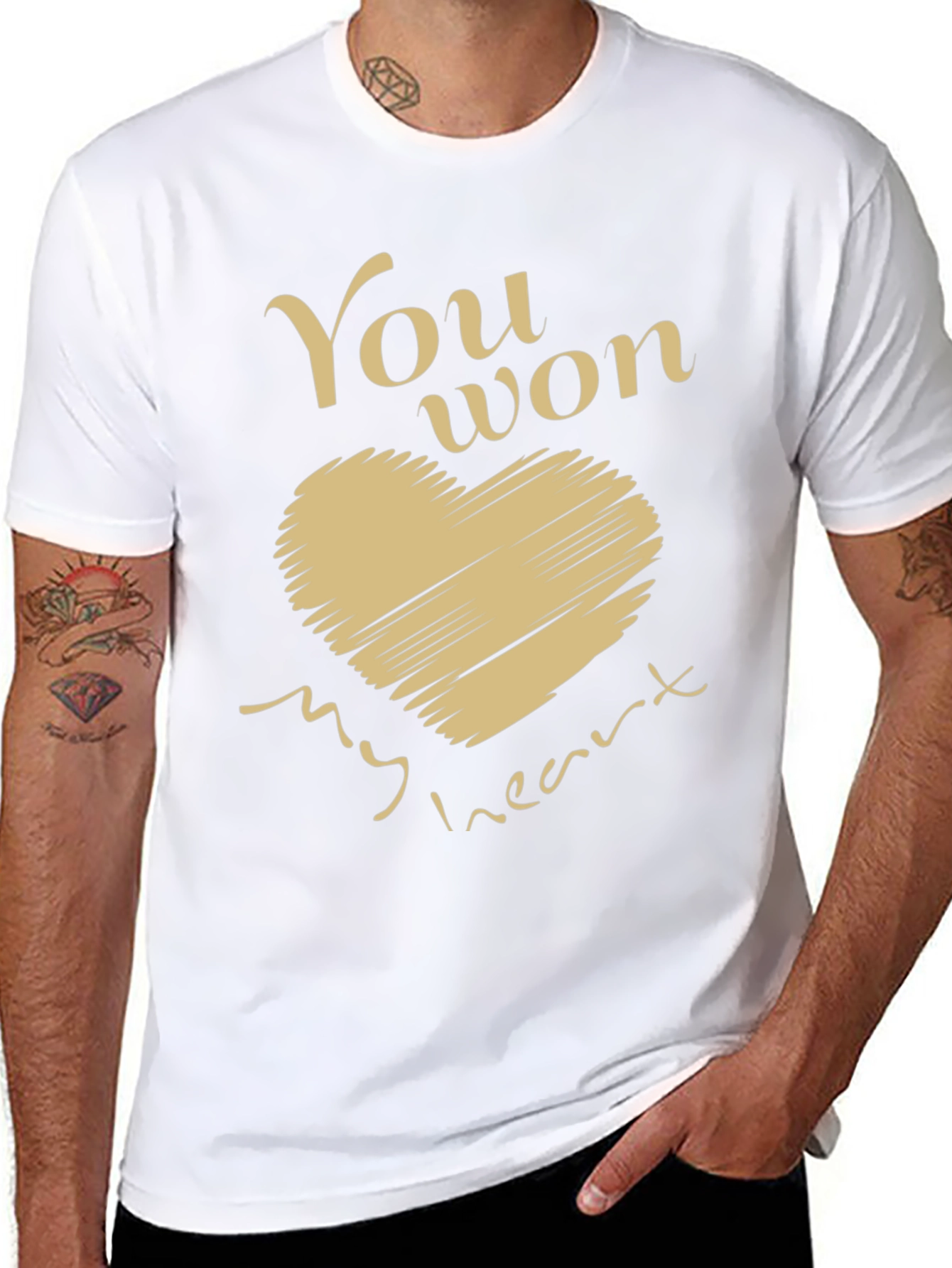 You Won My Heart T-Shirt - Valentines Day Gift