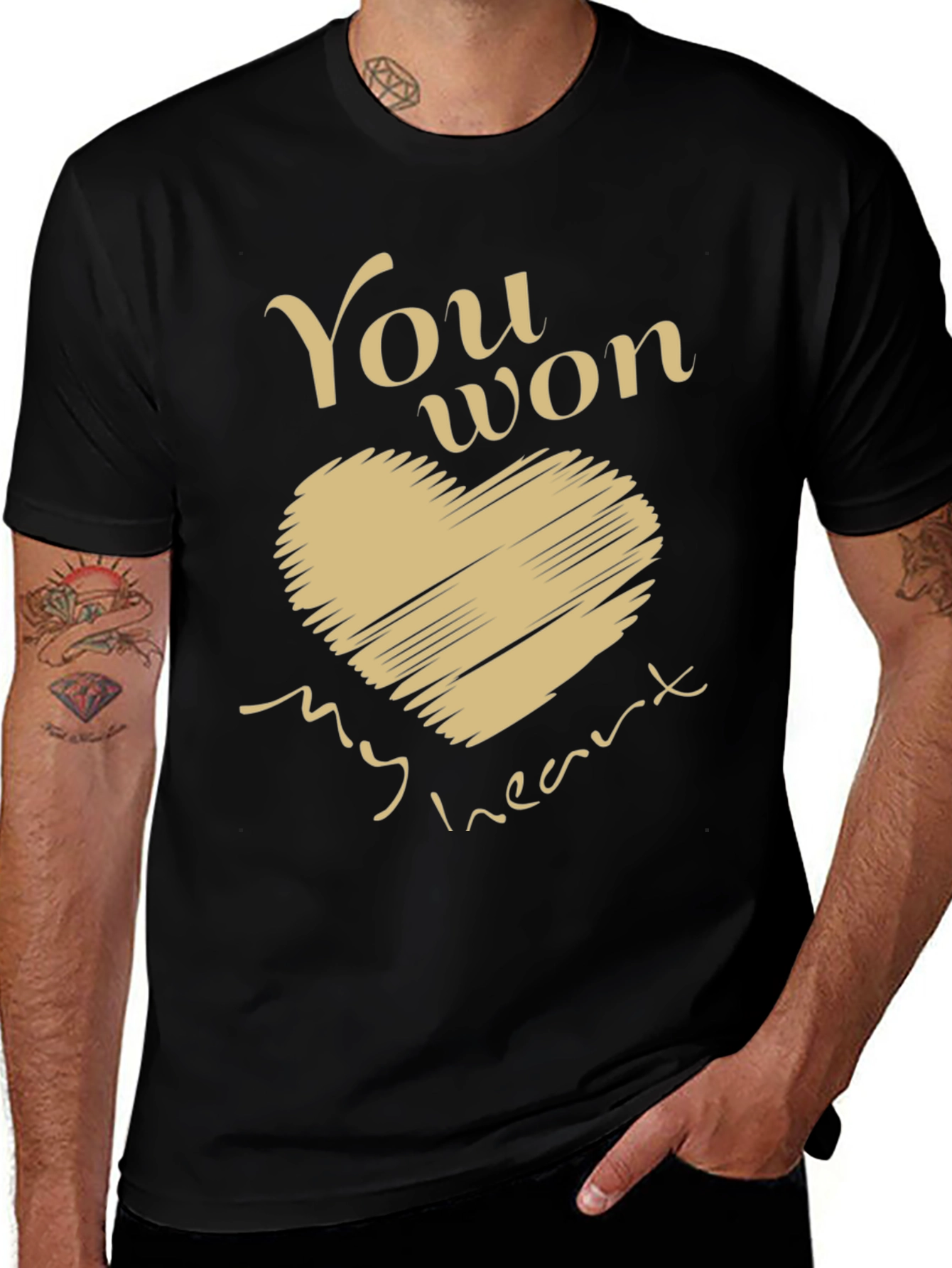 You Won My Heart T-Shirt - Valentines Day Gift