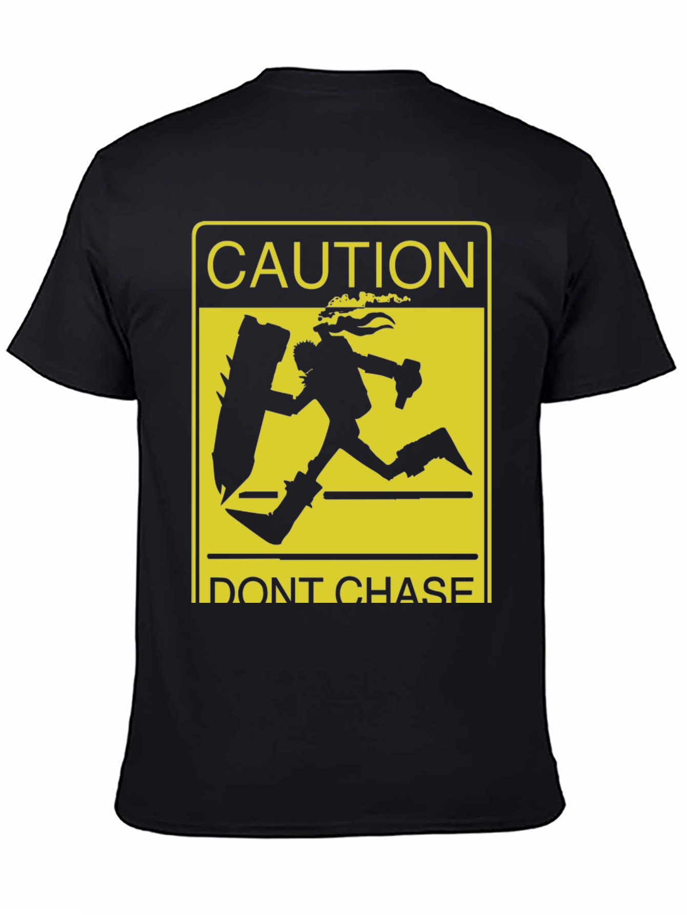 Caution Dont Chase Graphic T-Shirt