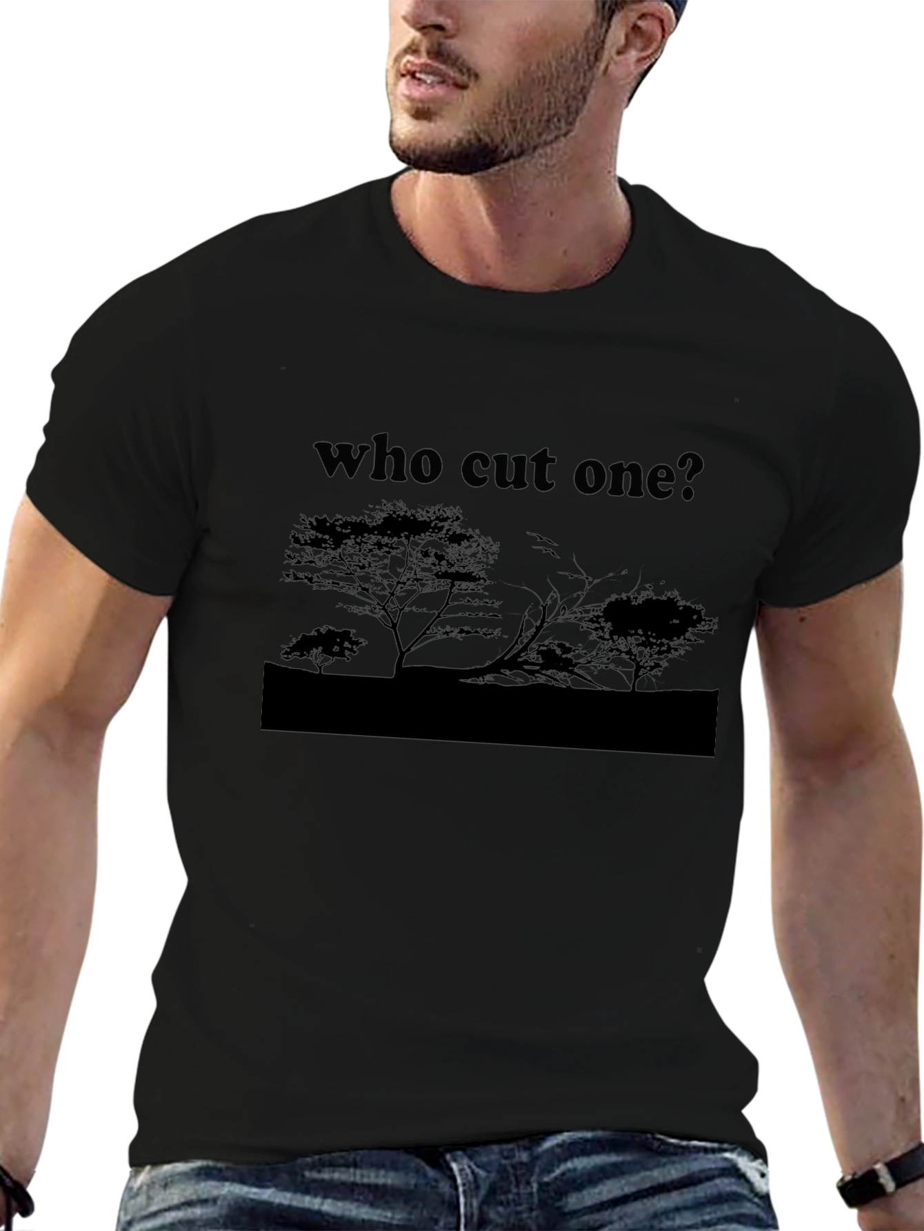 Who Cut One? Graphic Tee - Funny Nature Shirt
