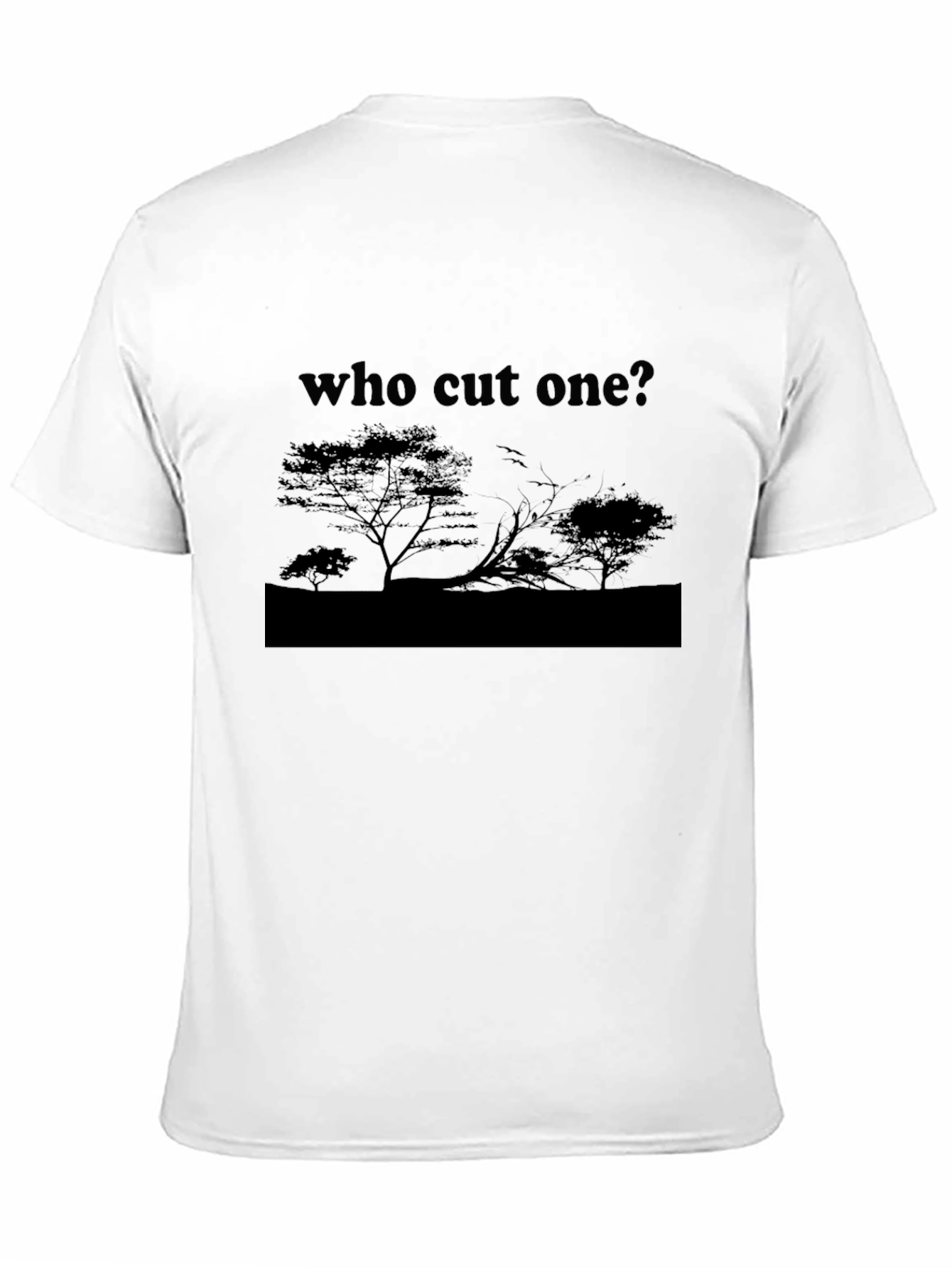 Who Cut One? Graphic Tee - Funny Nature Shirt