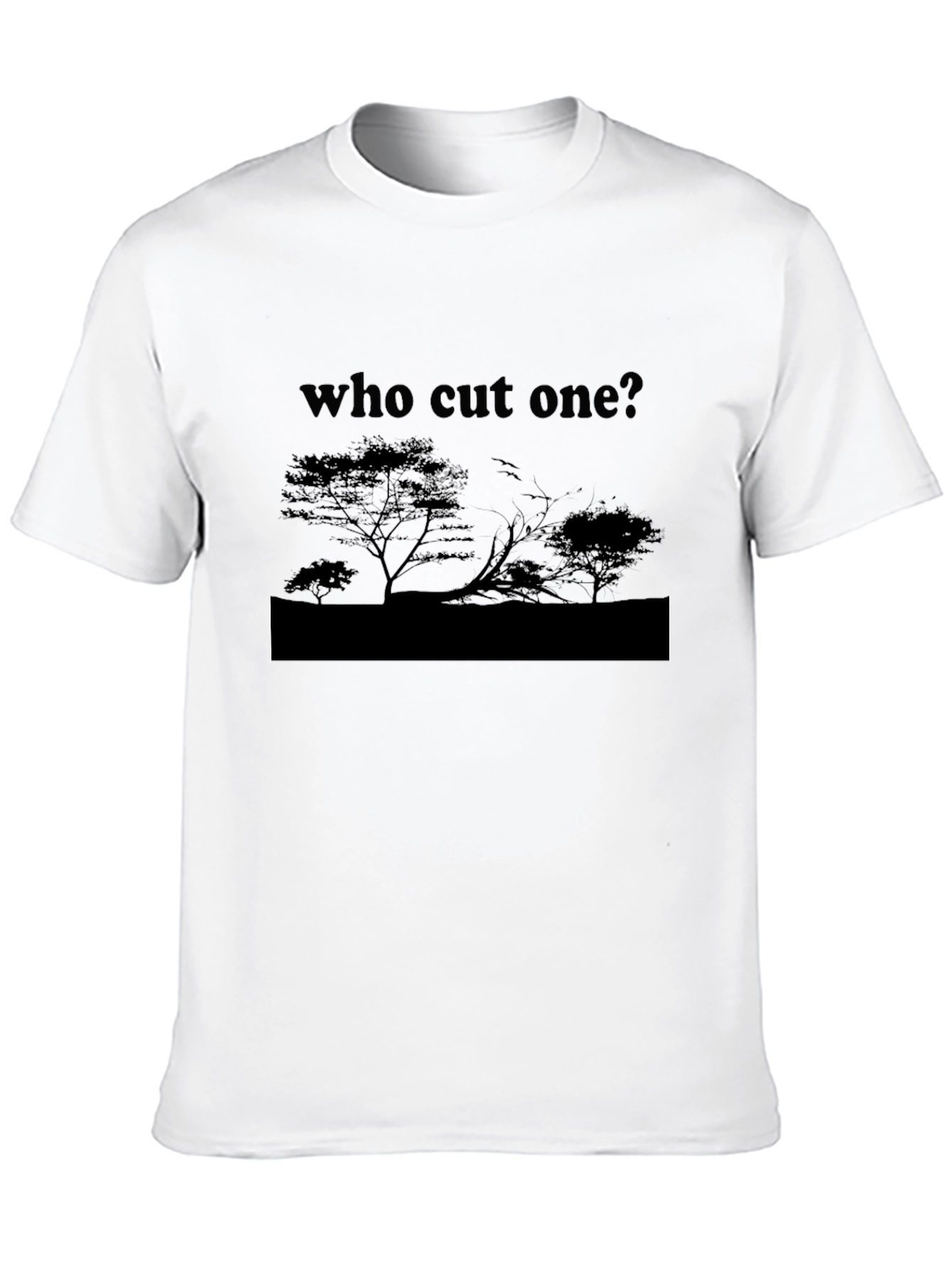 Who Cut One? Graphic Tee - Funny Nature Shirt