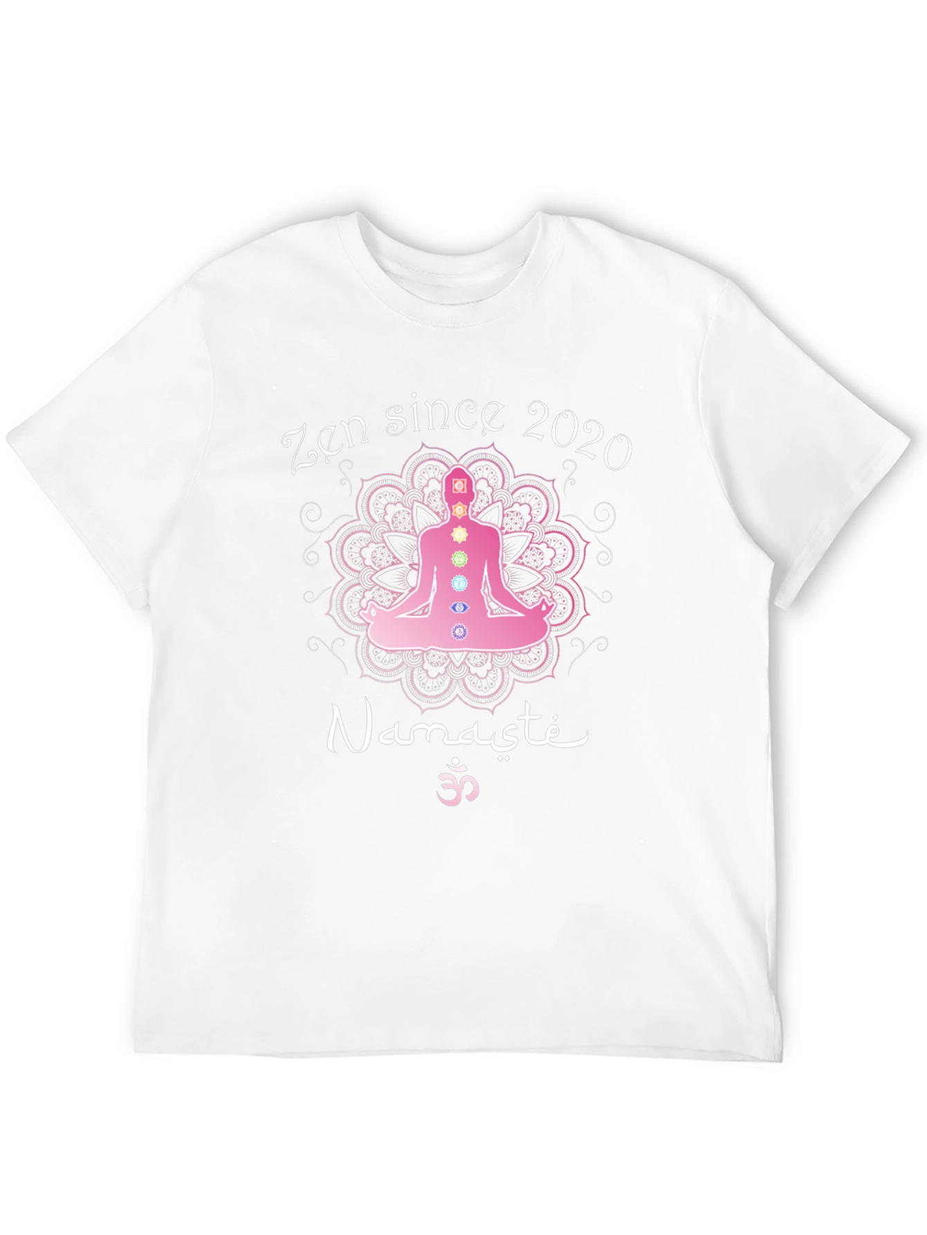 Zen Since 2020 Yoga Chakra Namaste T-Shirt