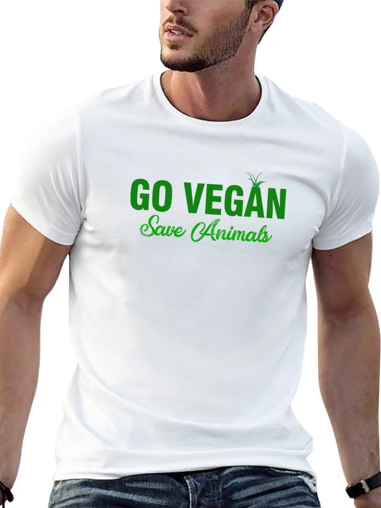Go Vegan Save Animals T-Shirt