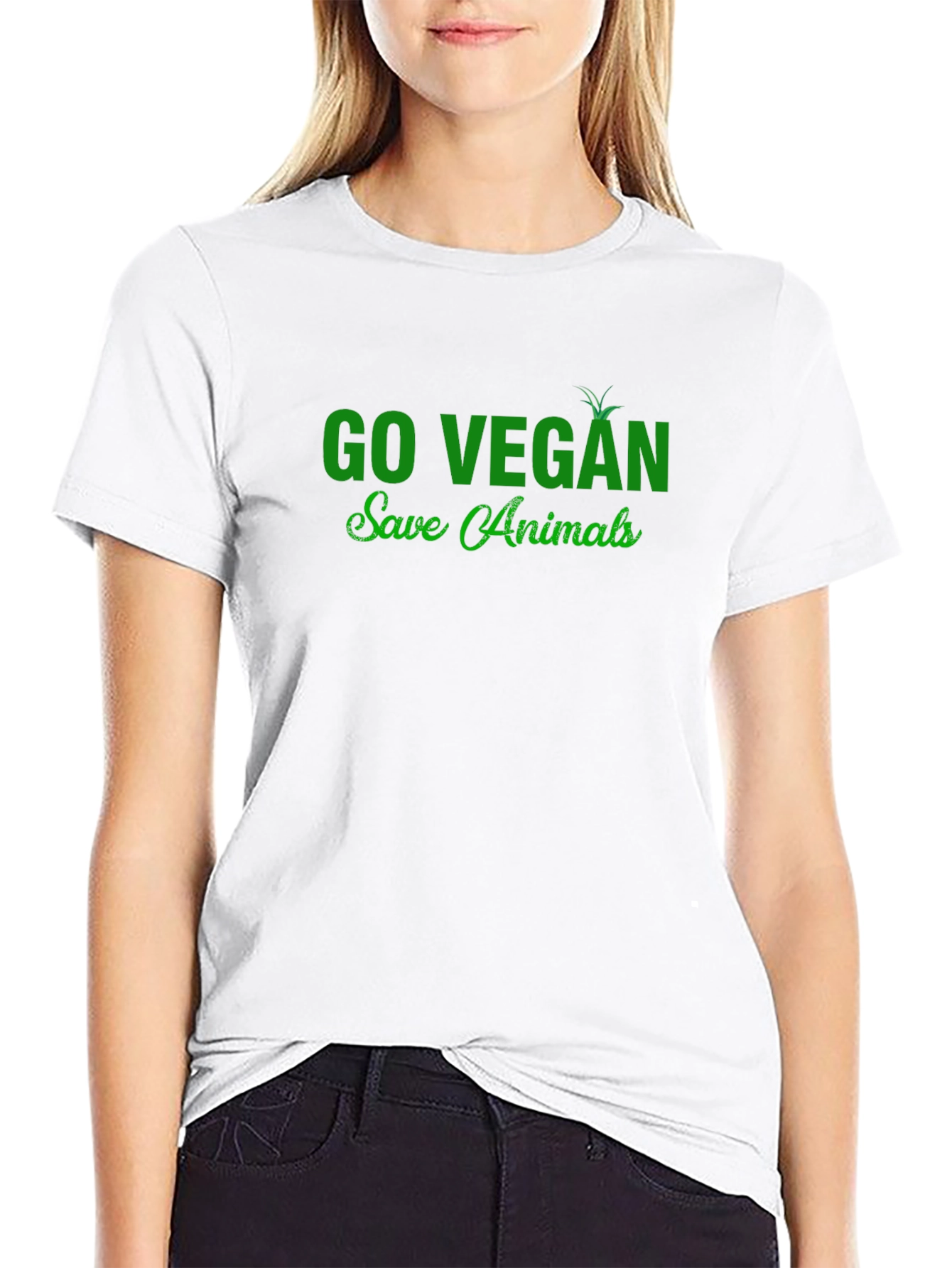 Go Vegan Save Animals T-Shirt