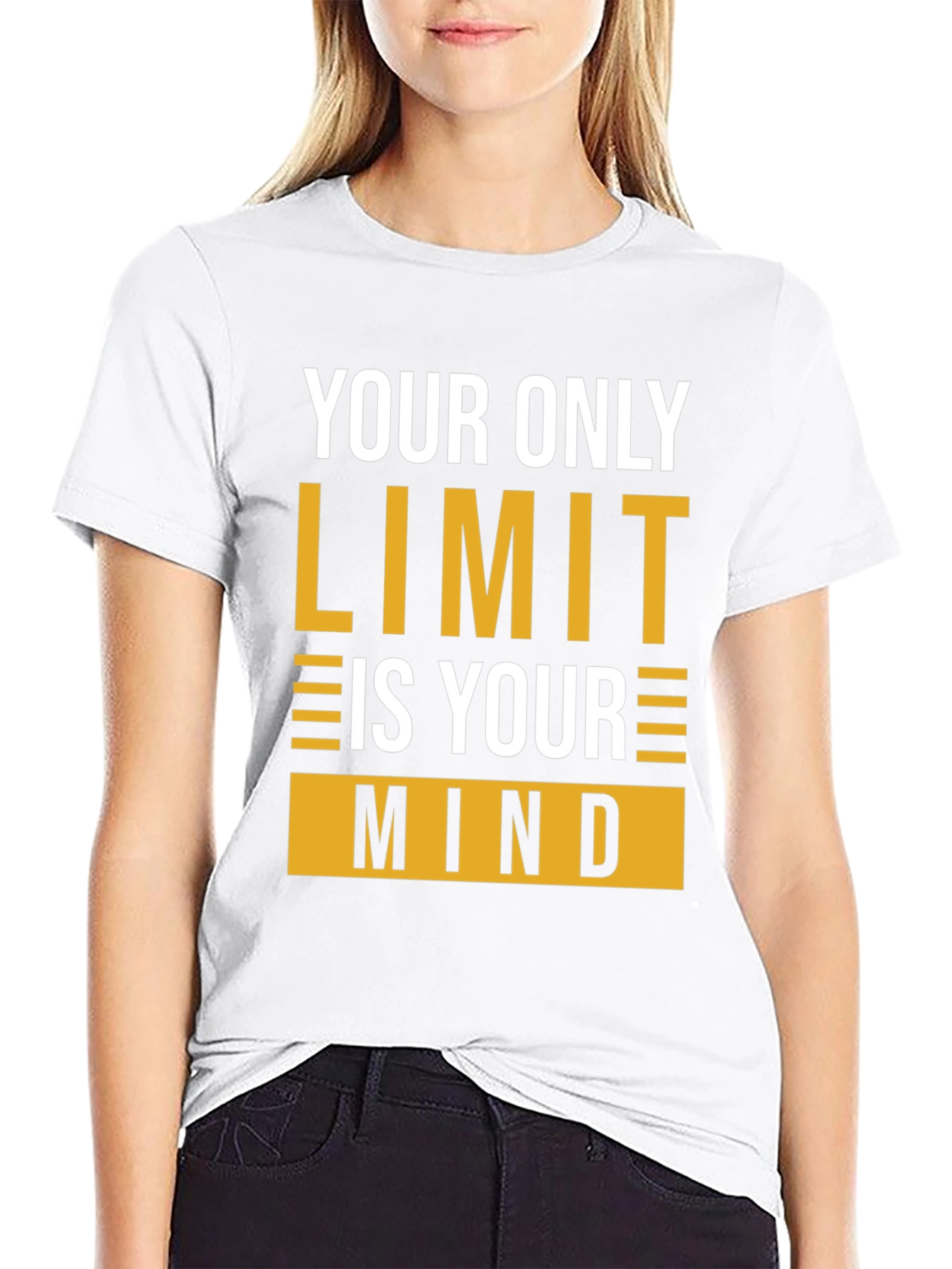 Motivational Mindset T-Shirt - Your Only Limit