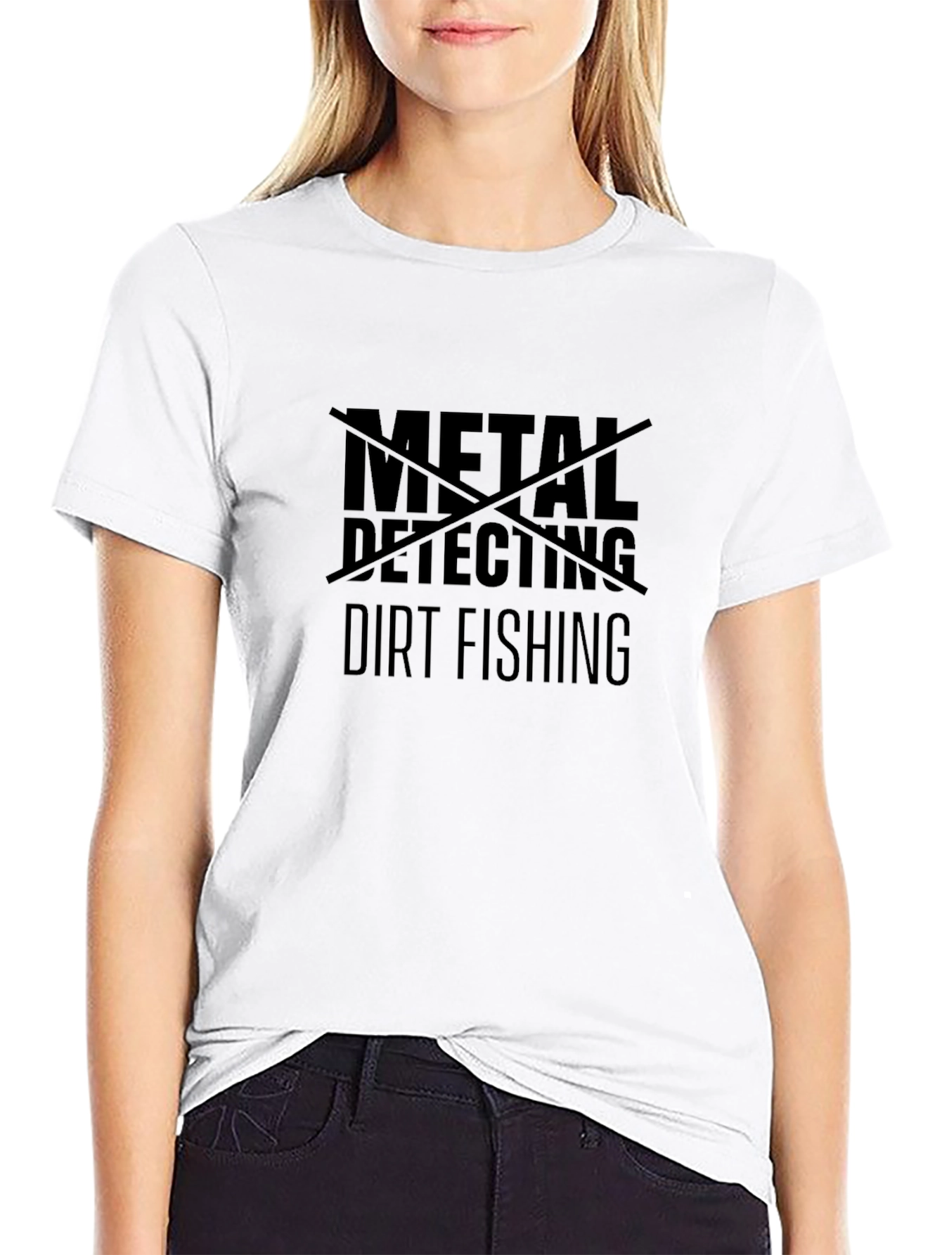 Metal Detecting Humor Graphic Tee