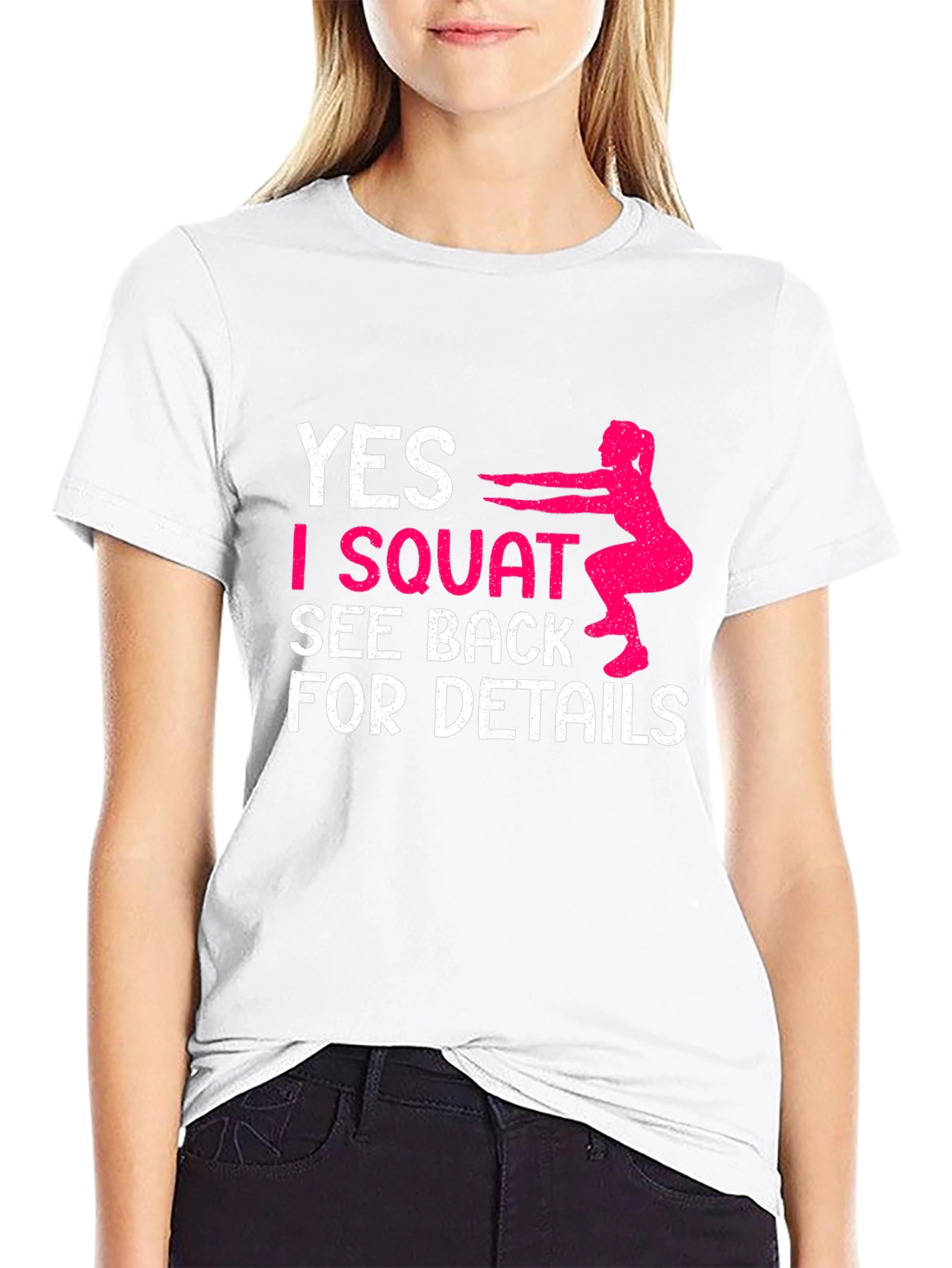 Funny Squat Workout Graphic Tee