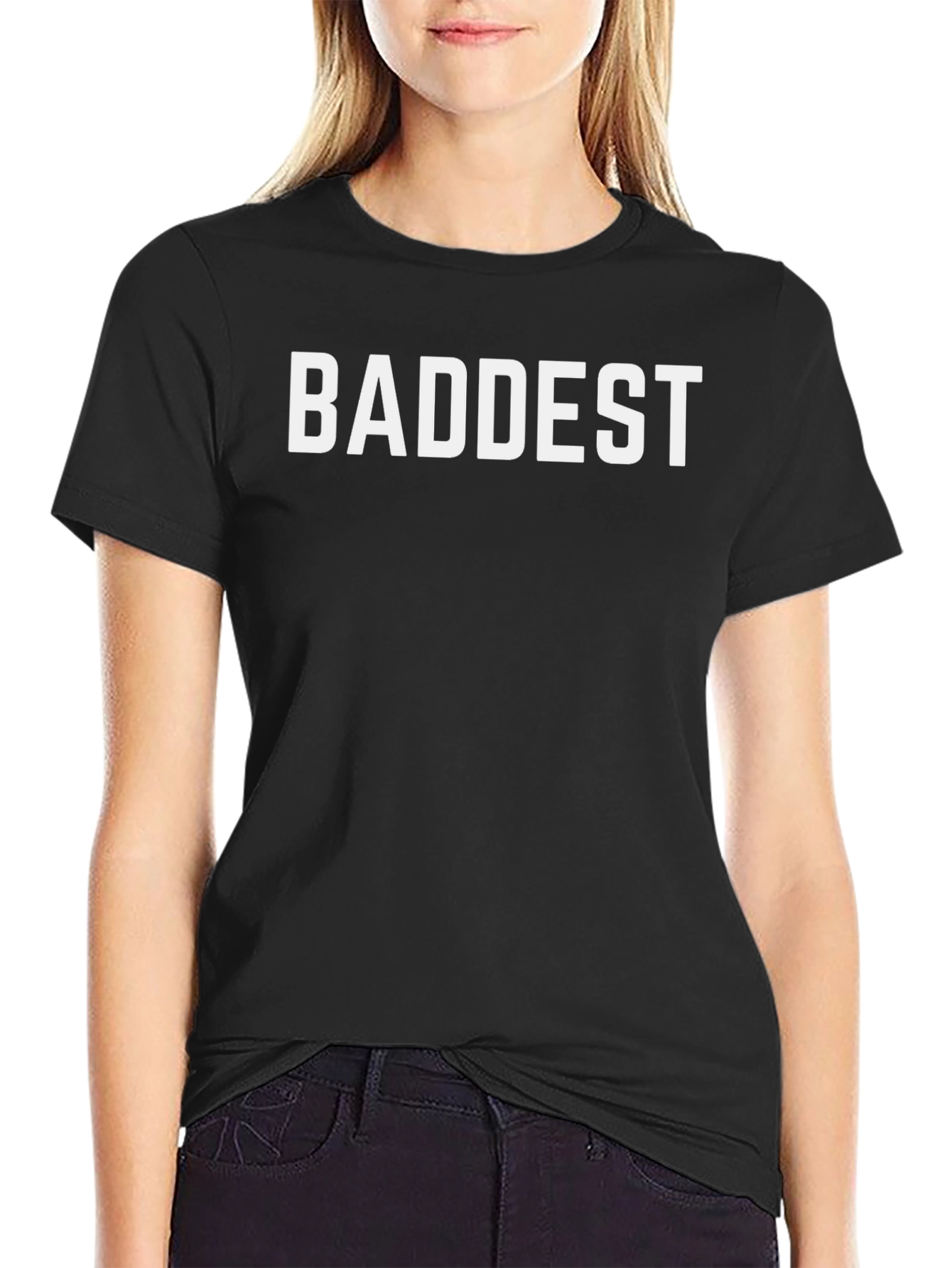Baddest Graphic Tee - Premium Cotton Blend