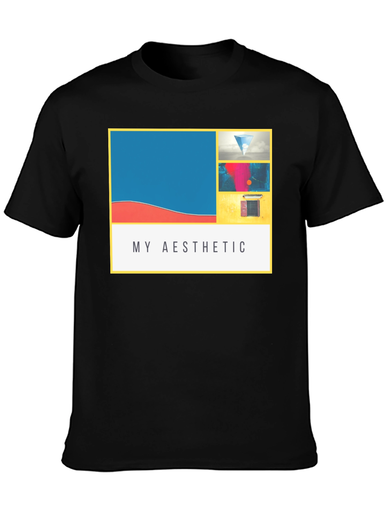Aesthetic Graphic Tee - Modern Art Design