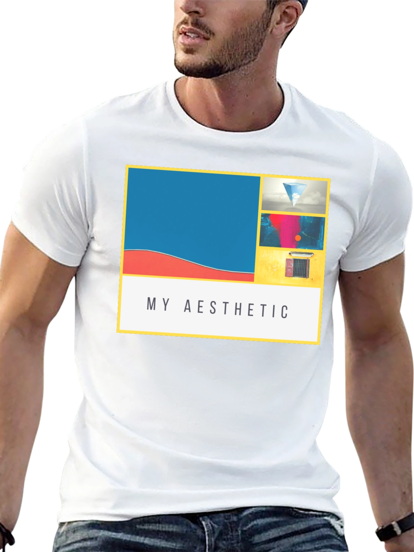 Aesthetic Graphic Tee - Modern Art Design